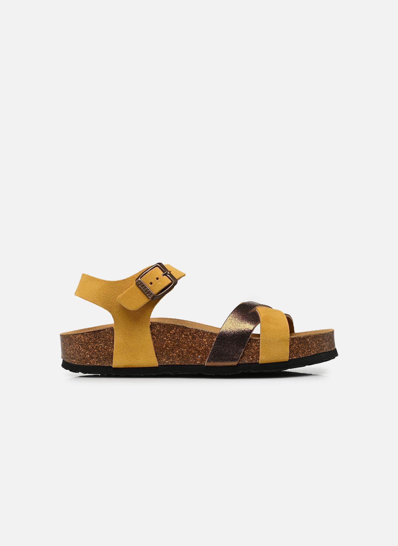 Keil- und Plateausandalen CP Final damen gelb Plakton Keil- und Plateausandalen CP Final damen gelb Ocre Mushroom