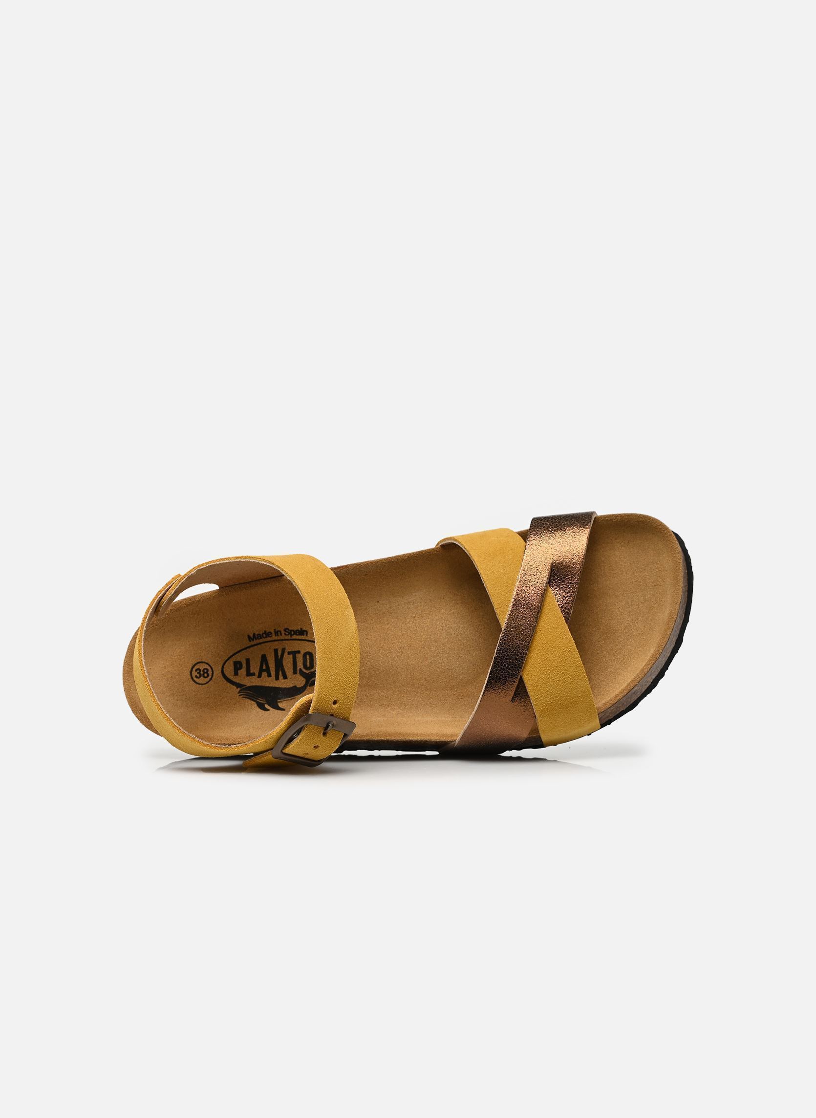Keil- und Plateausandalen CP Final damen gelb Plakton Keil- und Plateausandalen CP Final damen gelb Ocre Mushroom
