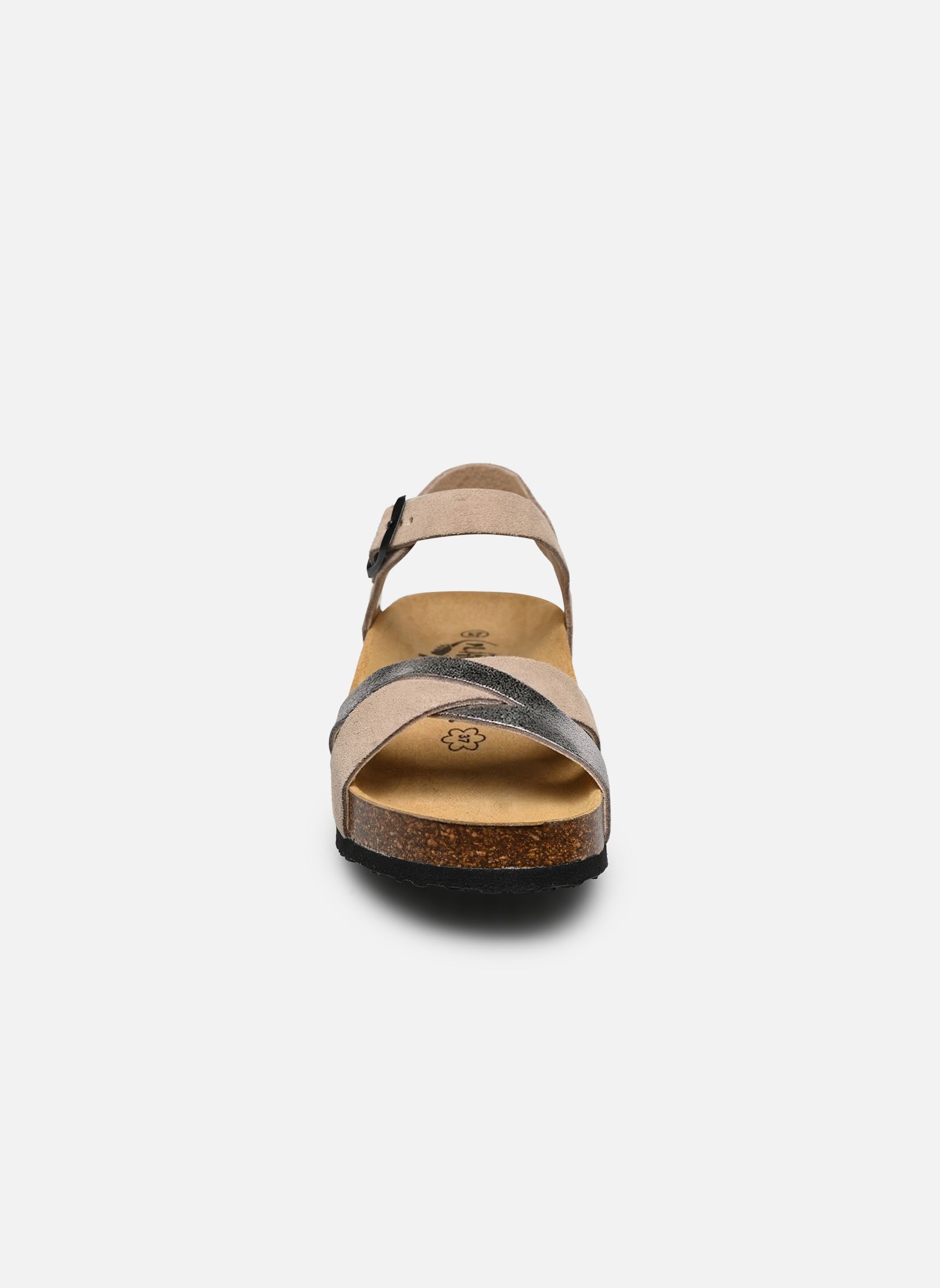 Sandales compensées et plateformes CP Final femme beige Plakton Sandales compensées et plateformes CP Final femme beige Piedra Niquel