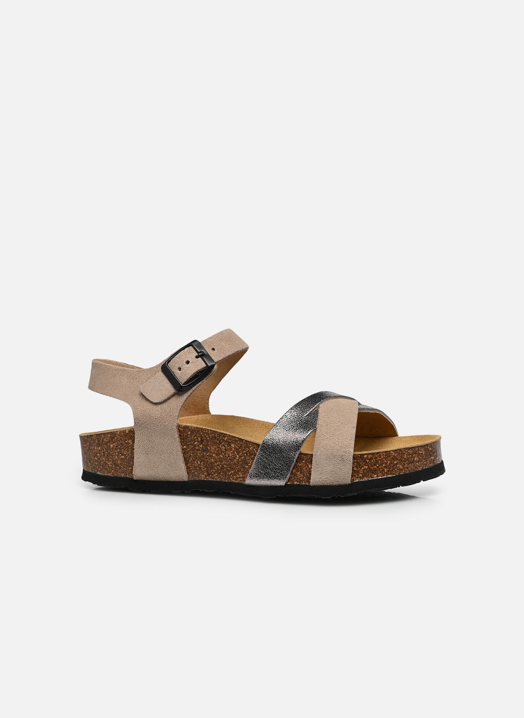 Sandales compensées et plateformes CP Final femme beige Plakton Sandales compensées et plateformes CP Final femme beige Piedra Niquel