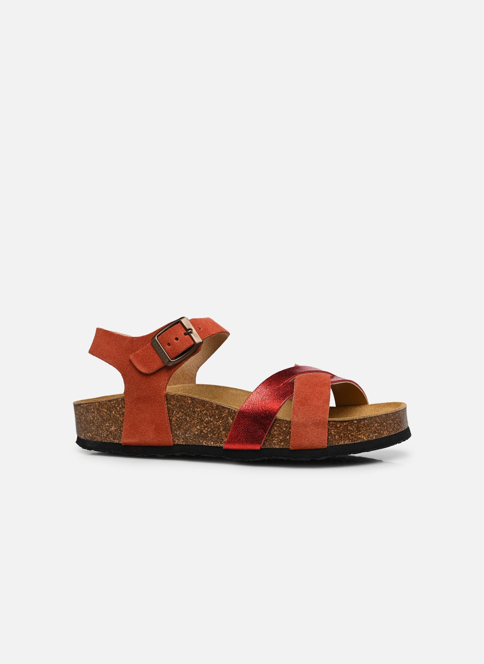 Keil- und Plateausandalen CP Final damen rot Plakton Keil- und Plateausandalen CP Final damen rot Terracota Red