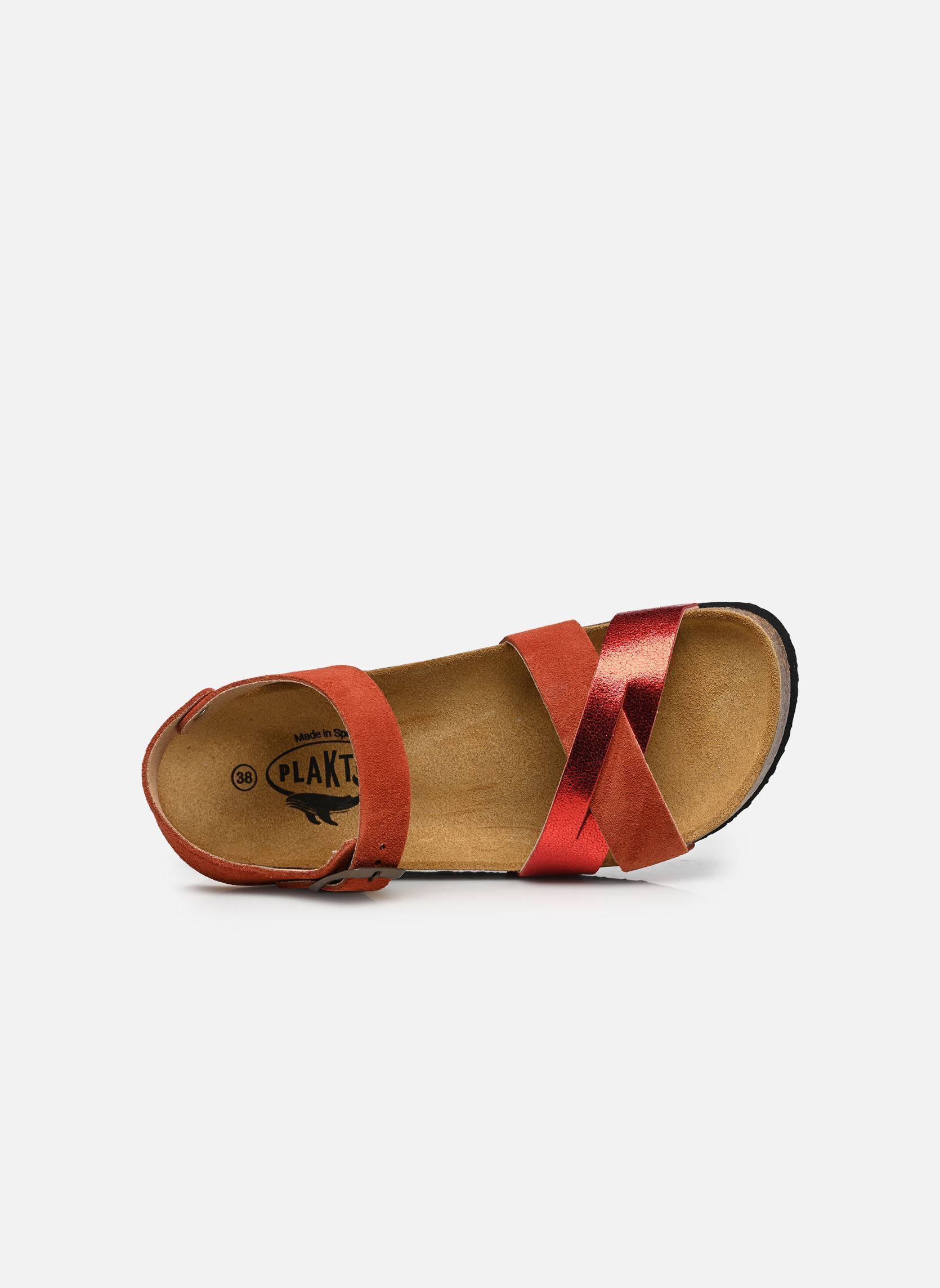 Keil- und Plateausandalen CP Final damen rot Plakton Keil- und Plateausandalen CP Final damen rot Terracota Red