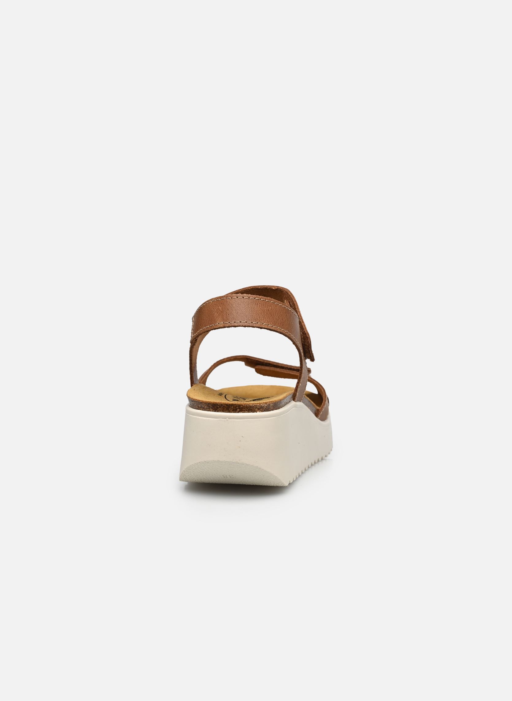 Sandales compensées et plateformes TOKYO femme marron Plakton Sandales compensées et plateformes TOKYO femme marron Cuero