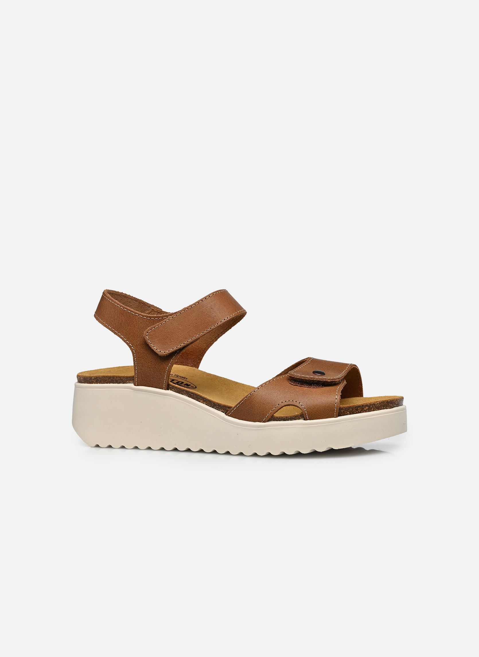 Sandales compensées et plateformes TOKYO femme marron Plakton Sandales compensées et plateformes TOKYO femme marron Cuero