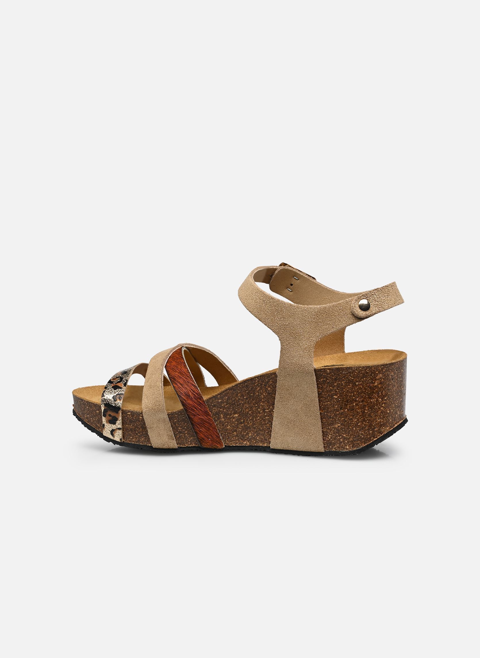 Sandales compensées et plateformes So Roll femme beige Plakton Sandales compensées et plateformes So Roll femme beige Platino Negroni Mushroom