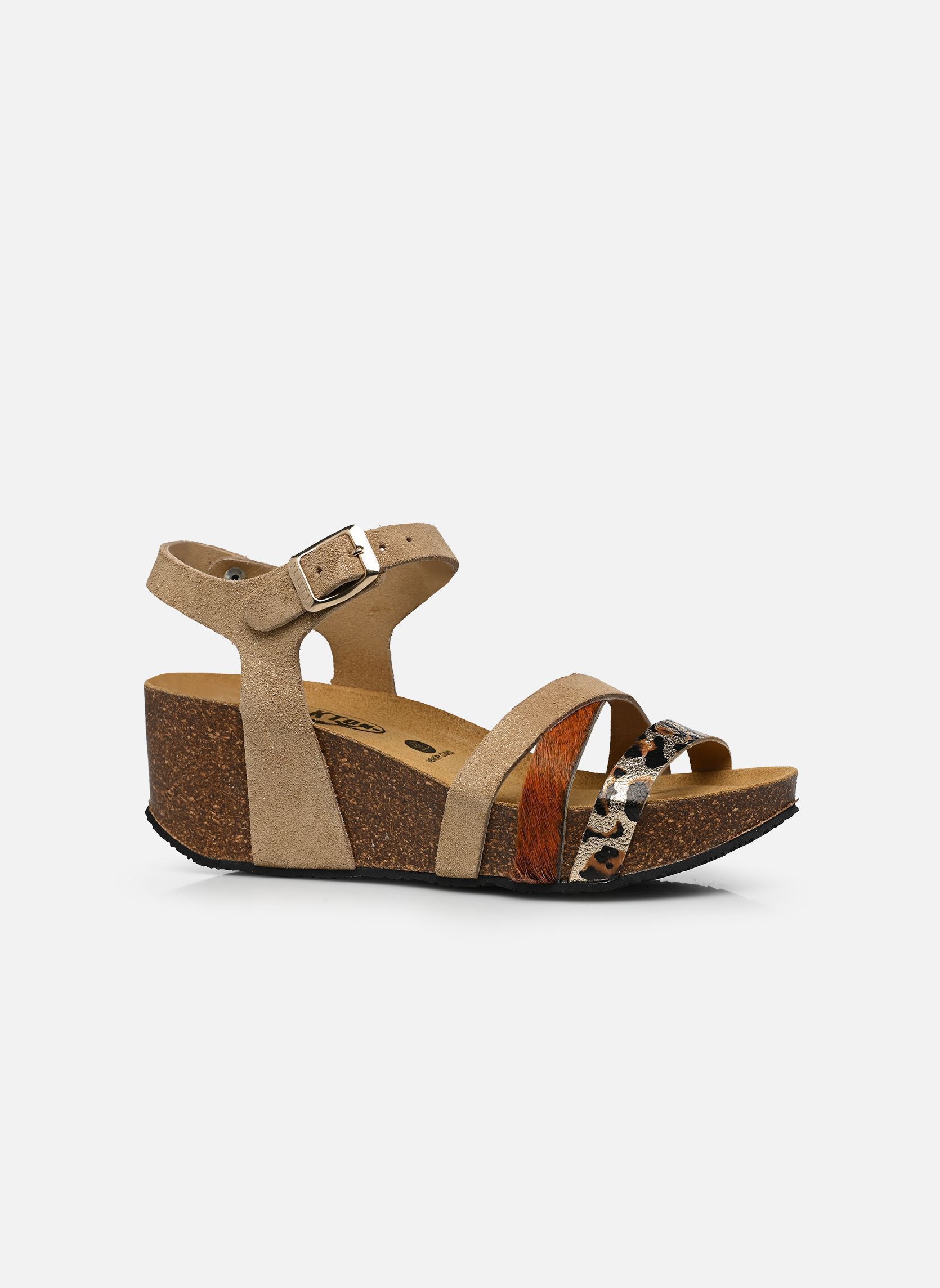 Sandales compensées et plateformes So Roll femme beige Plakton Sandales compensées et plateformes So Roll femme beige Platino Negroni Mushroom