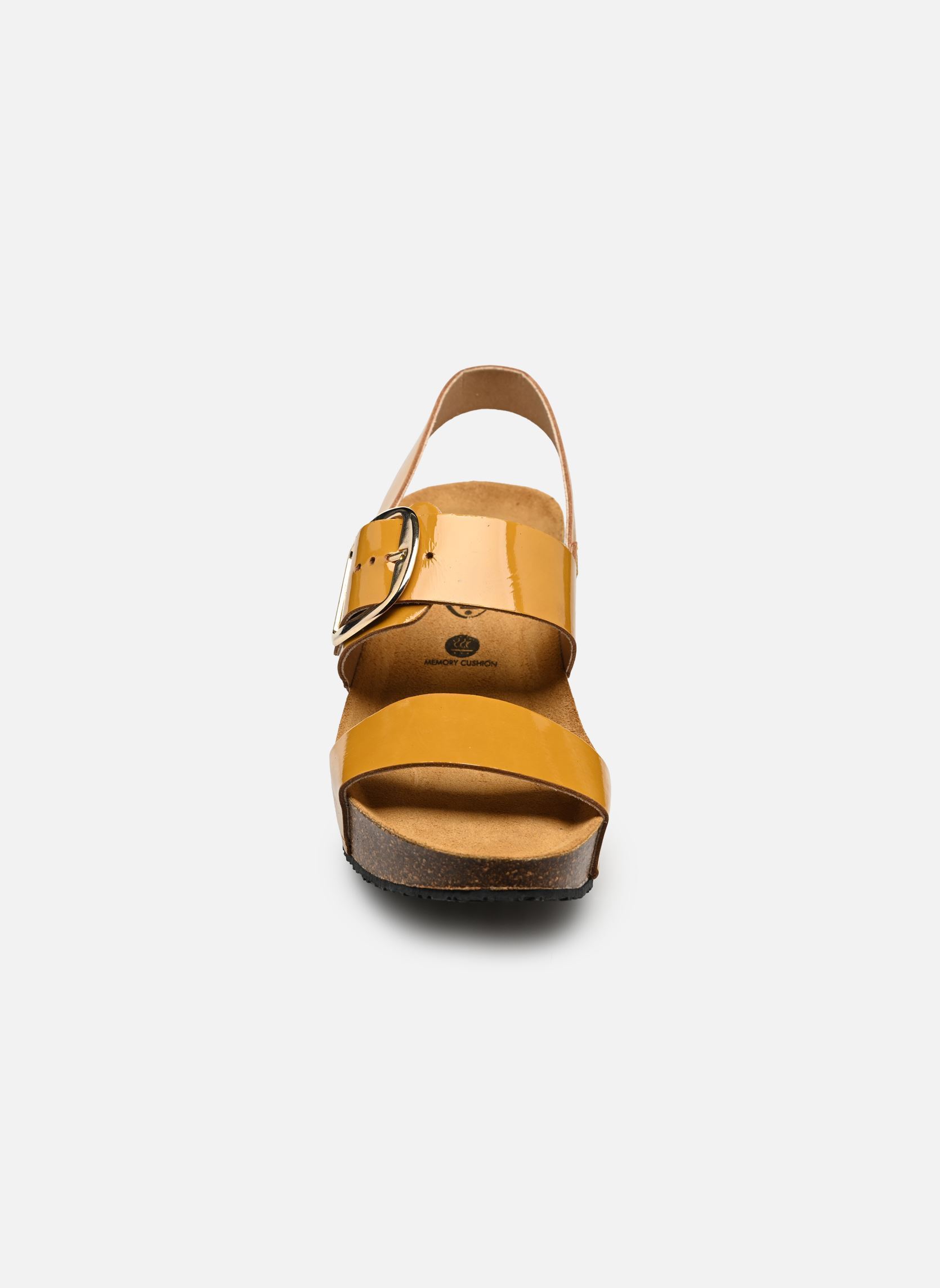 Sandales compensées et plateformes So Rem femme jaune Plakton Sandales compensées et plateformes So Rem femme jaune Ocre