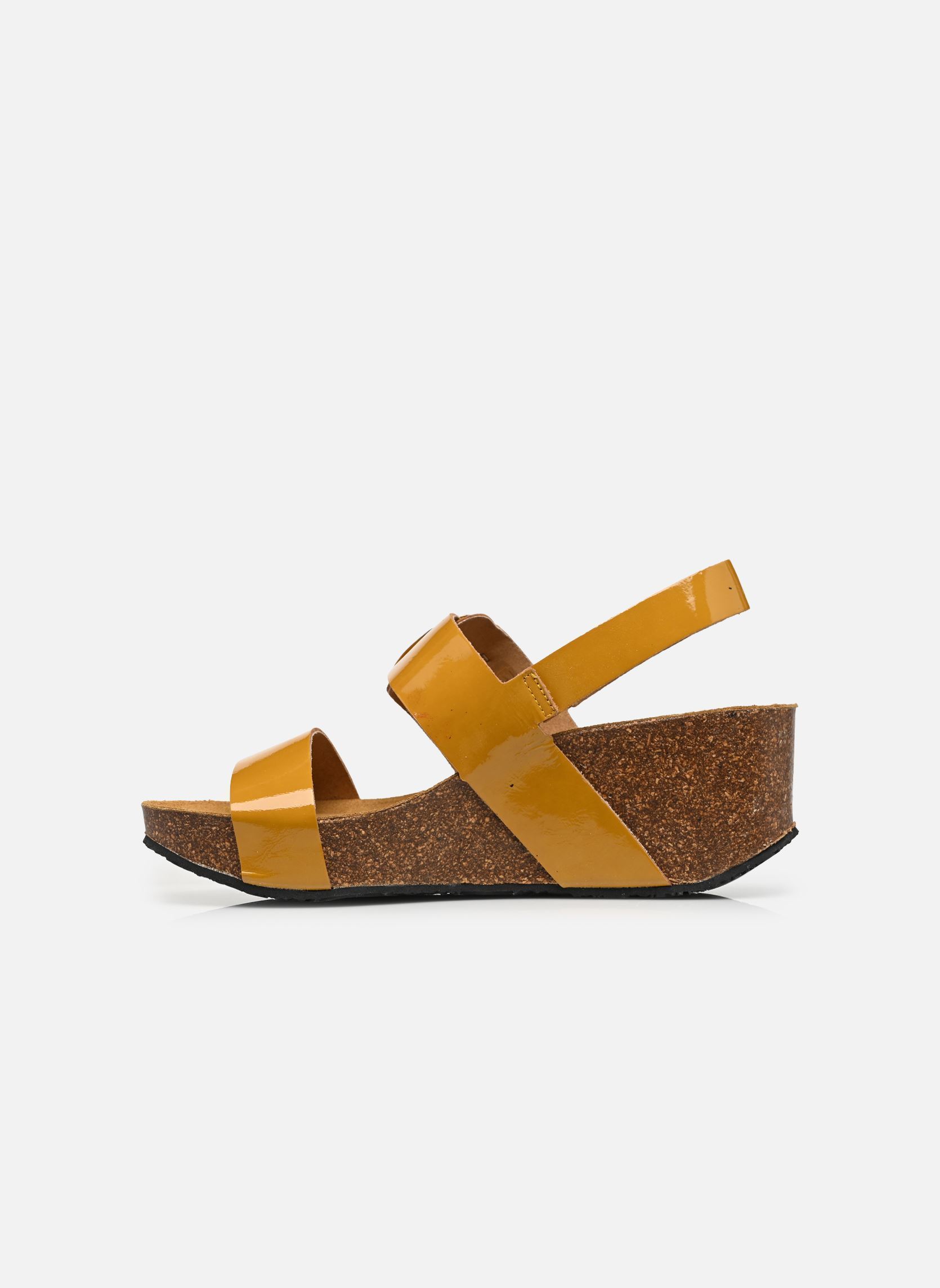 Sandales compensées et plateformes So Rem femme jaune Plakton Sandales compensées et plateformes So Rem femme jaune Ocre