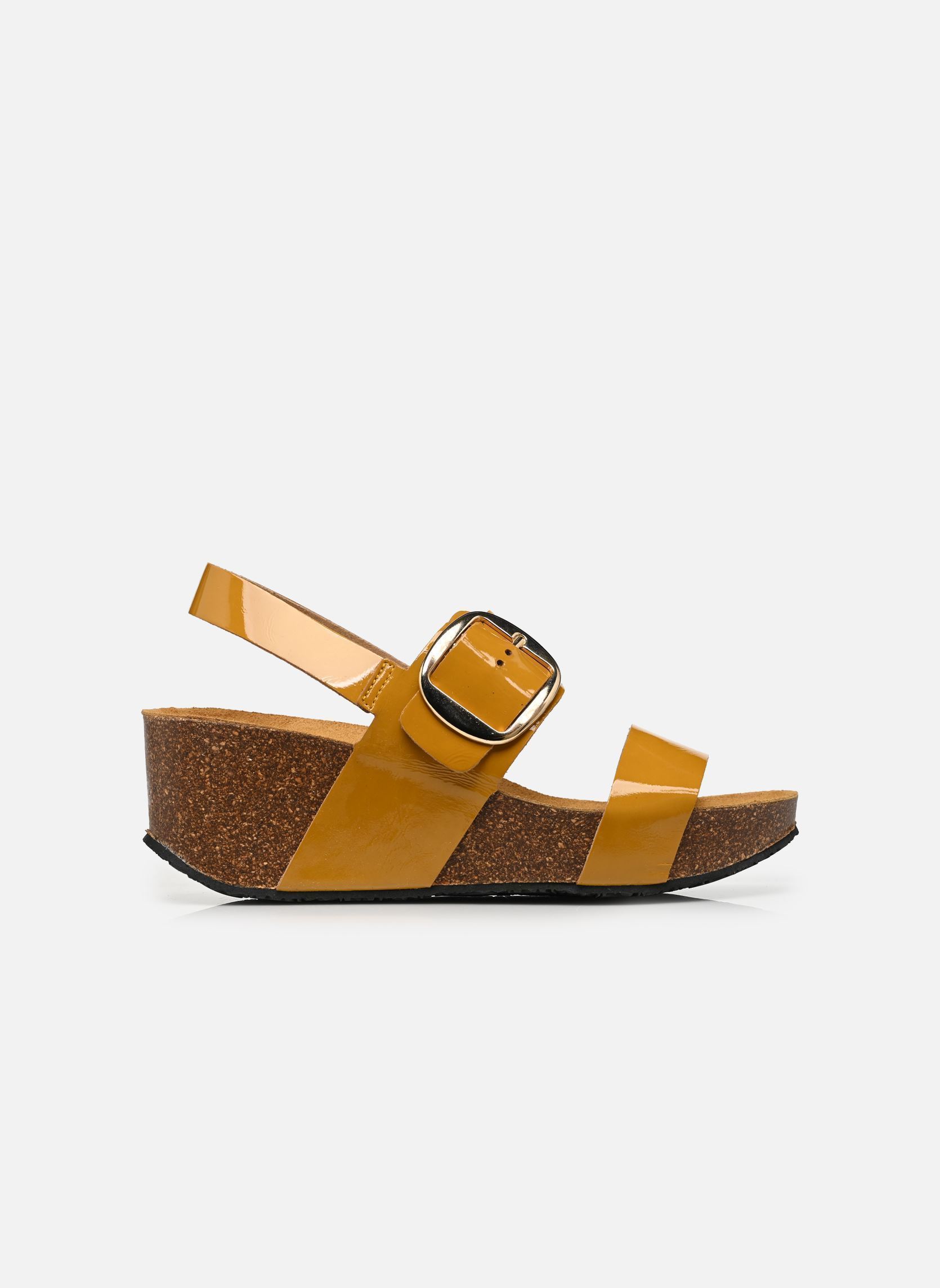 Sandales compensées et plateformes So Rem femme jaune Plakton Sandales compensées et plateformes So Rem femme jaune Ocre