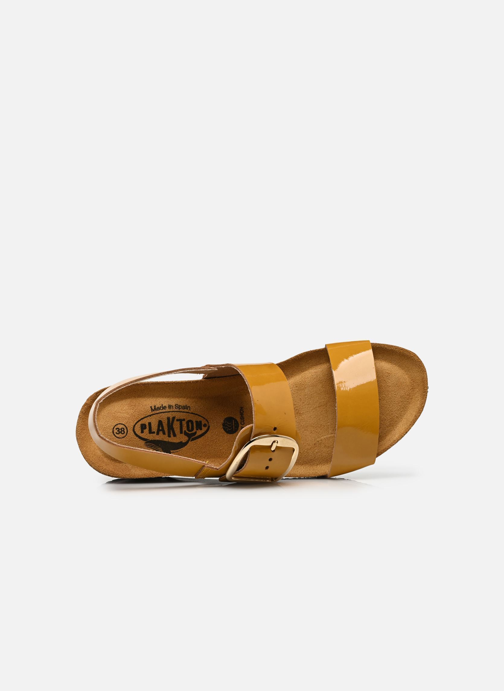 Sandales compensées et plateformes So Rem femme jaune Plakton Sandales compensées et plateformes So Rem femme jaune Ocre
