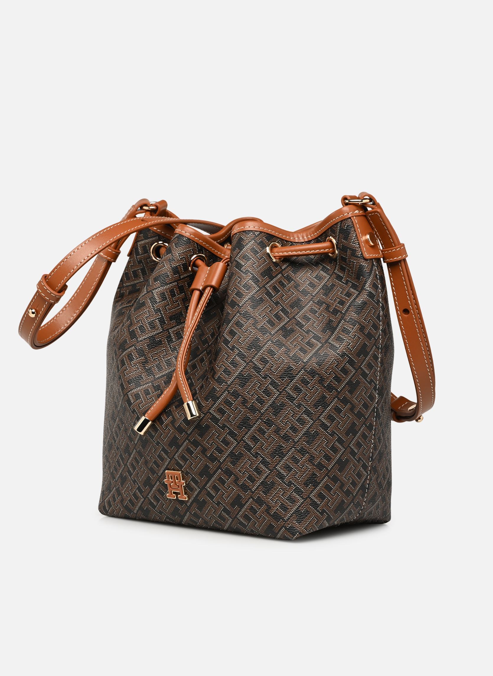 Schoudertassen TH MONOPLAY BUCKET LE dames zwart Tommy Hilfiger Schoudertassen TH MONOPLAY BUCKET LE dames zwart BLACK MIX