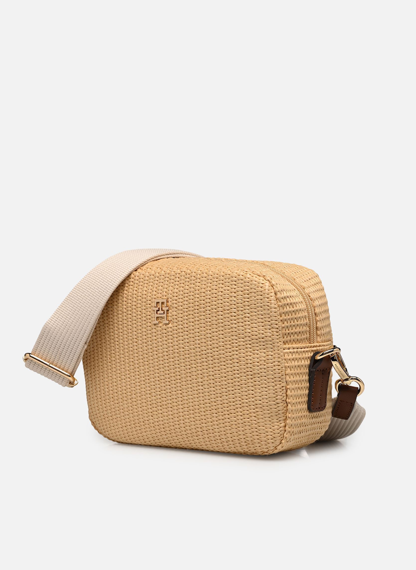 Umhängetaschen POPETTE CAMERA BAG RAFFIA damen beige Tommy Hilfiger Umhängetaschen POPETTE CAMERA BAG RAFFIA damen beige Natural Raffia