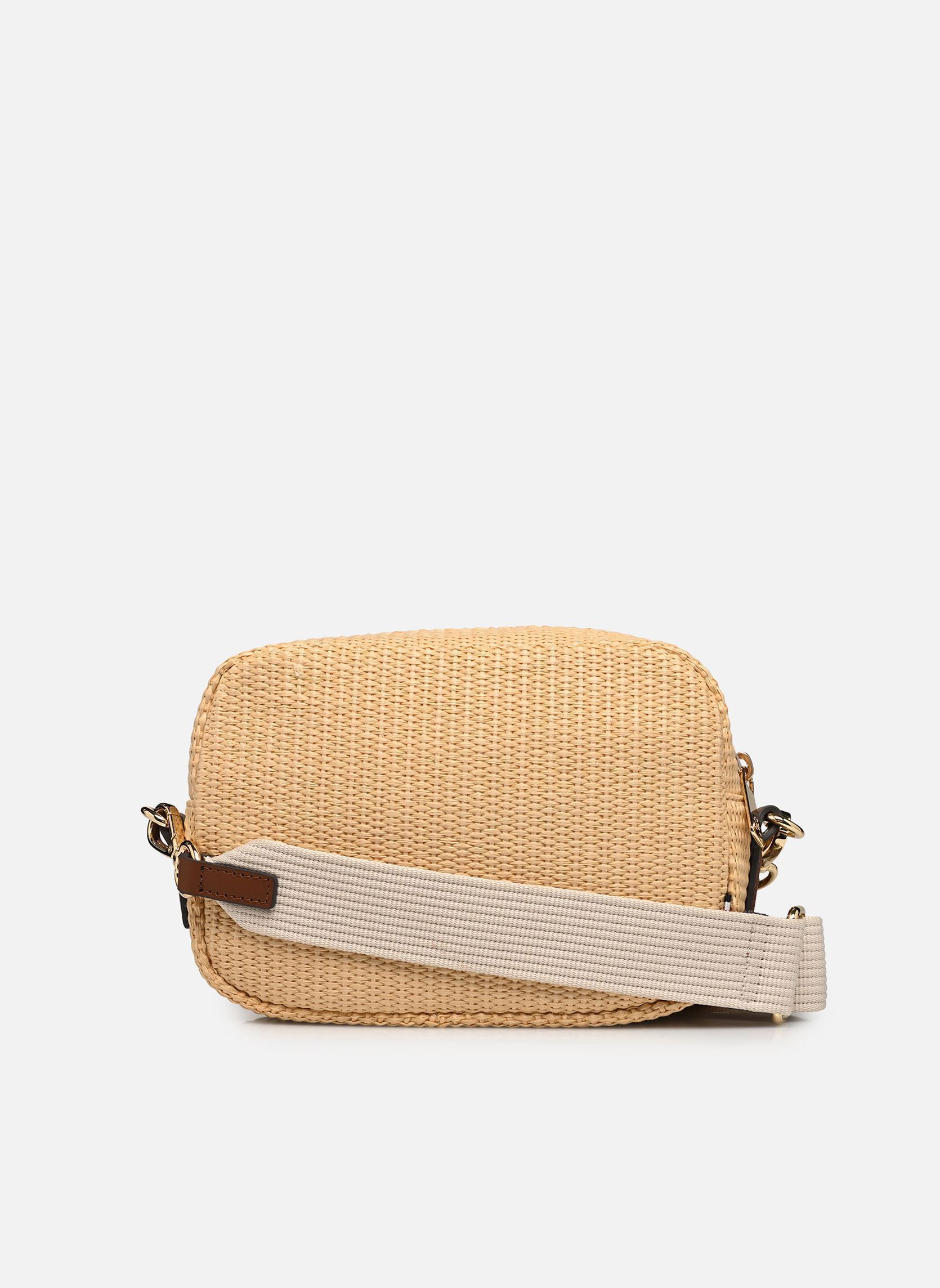 Umhängetaschen POPETTE CAMERA BAG RAFFIA damen beige Tommy Hilfiger Umhängetaschen POPETTE CAMERA BAG RAFFIA damen beige Natural Raffia