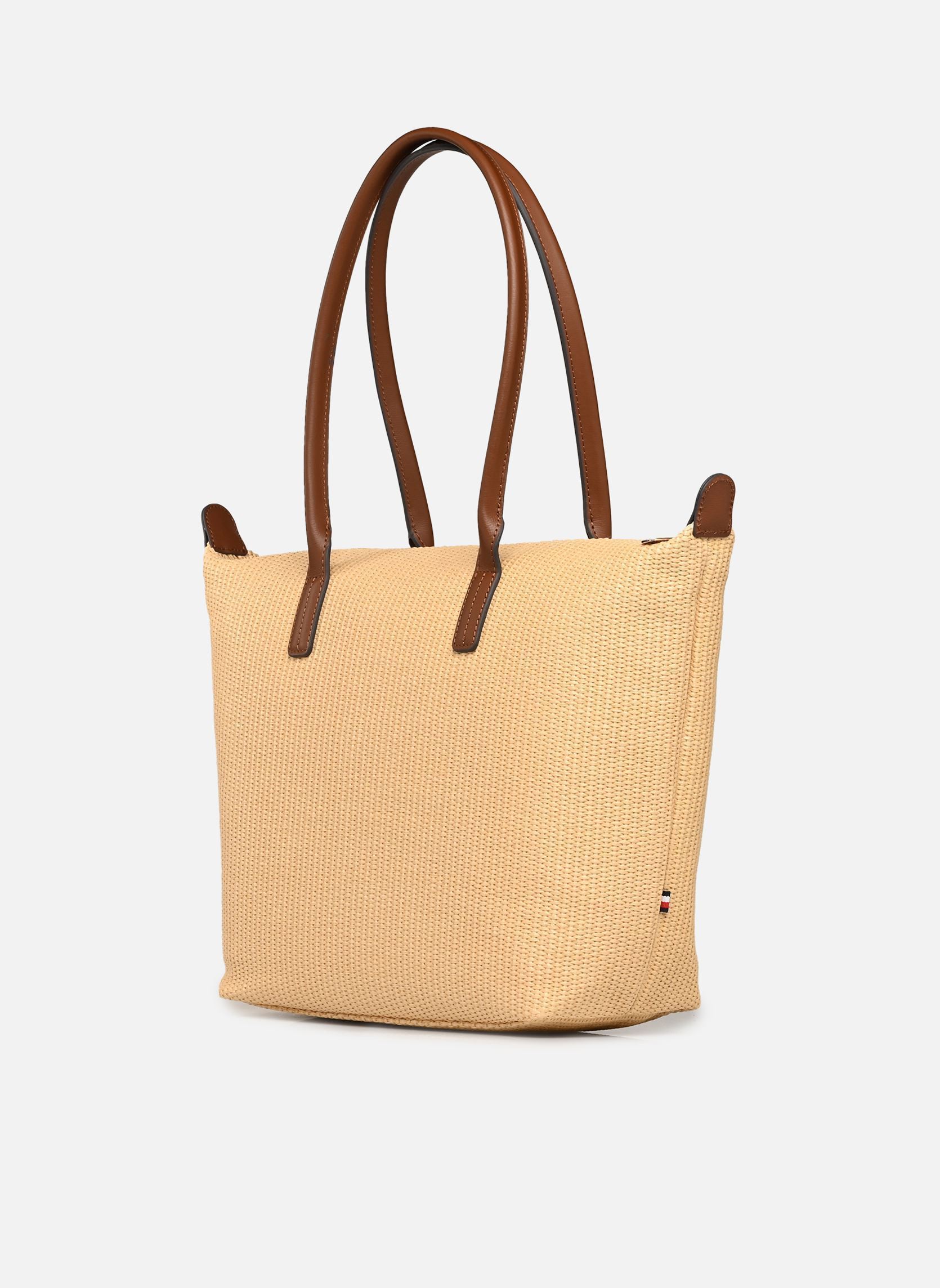Cabas POPETTE TOTE RAFFIA femme beige Tommy Hilfiger Cabas POPETTE TOTE RAFFIA femme beige NATURAL RAFFIA