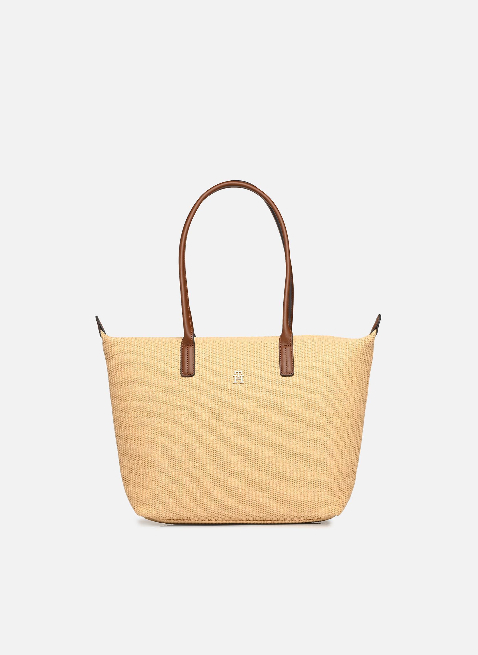 Sacs à main Tommy Hilfiger POPETTE TOTE RAFFIA pour Sacs