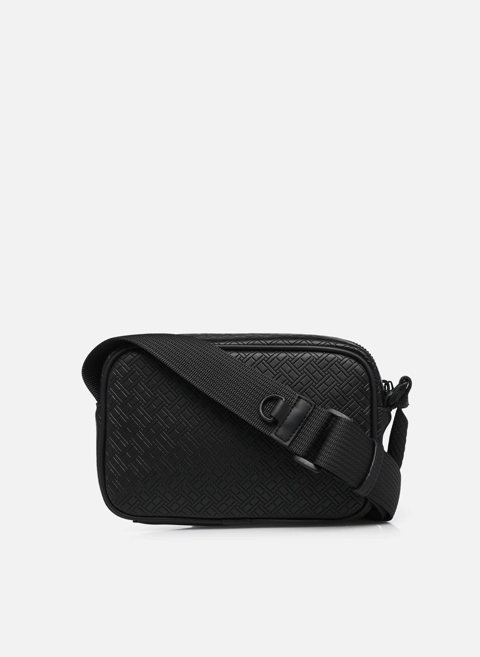 Schoudertassen TH EMBOSSED FLAG MODULAR BAG heren zwart Tommy Hilfiger Schoudertassen TH EMBOSSED FLAG MODULAR BAG heren zwart BLACK