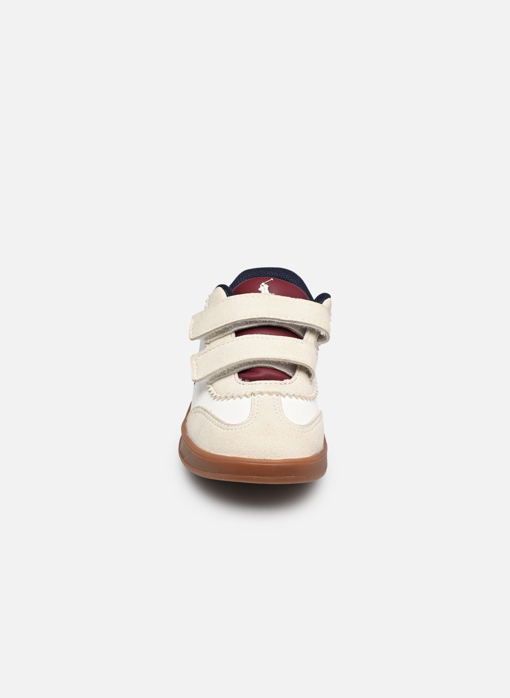 Lage sneakers Hollis Ez wit Polo Ralph Lauren Lage sneakers Hollis Ez wit PAPER WHITE SMOOTH/ GREY MICRO