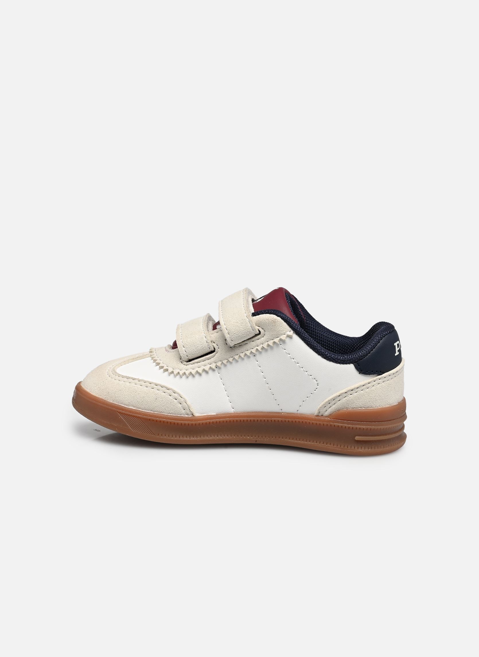 Lage sneakers Hollis Ez wit Polo Ralph Lauren Lage sneakers Hollis Ez wit PAPER WHITE SMOOTH/ GREY MICRO