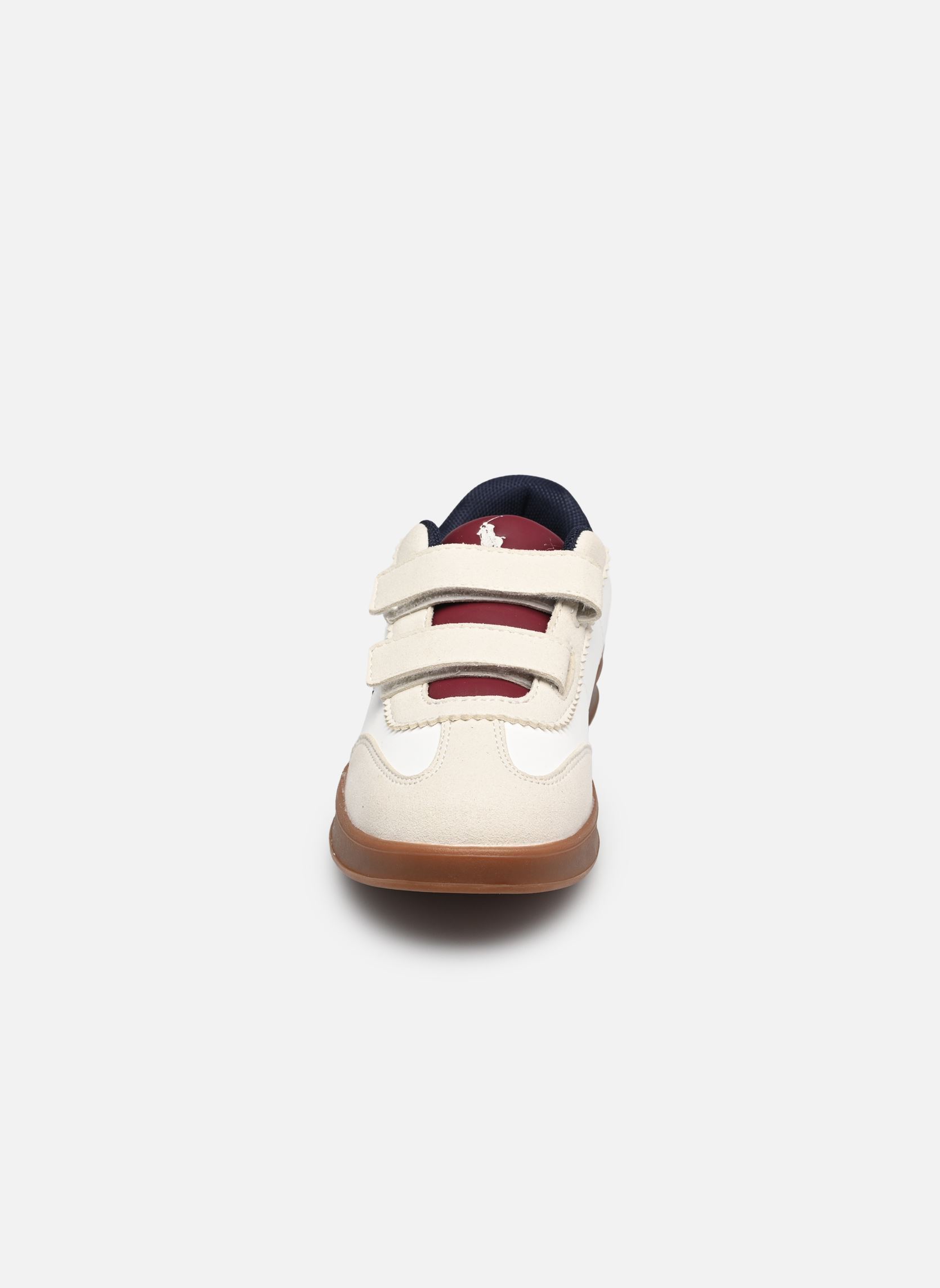 Lage sneakers Hollis Ez wit Polo Ralph Lauren Lage sneakers Hollis Ez wit PAPER WHITE SMOOTH/ GREY MICRO