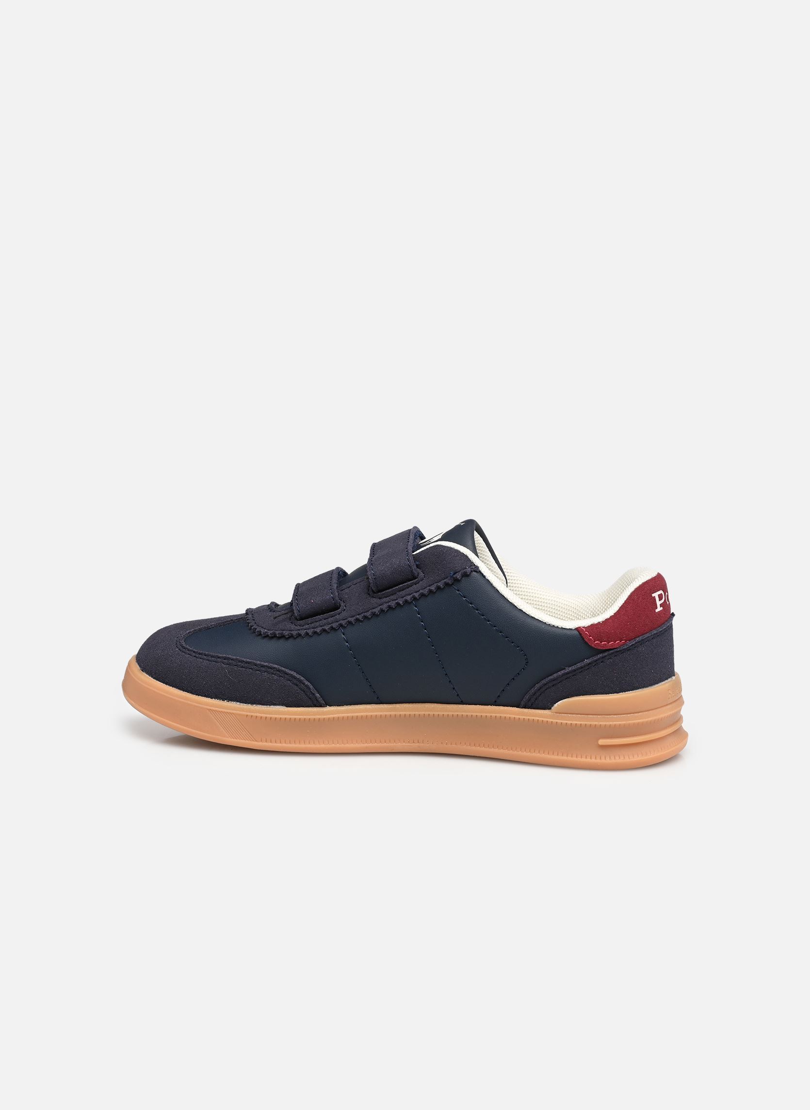 Baskets basses Hollis Ez garçon bleu Polo Ralph Lauren Baskets basses Hollis Ez garçon bleu NAVY SMOOTH/ DARK NAVY MICRO/