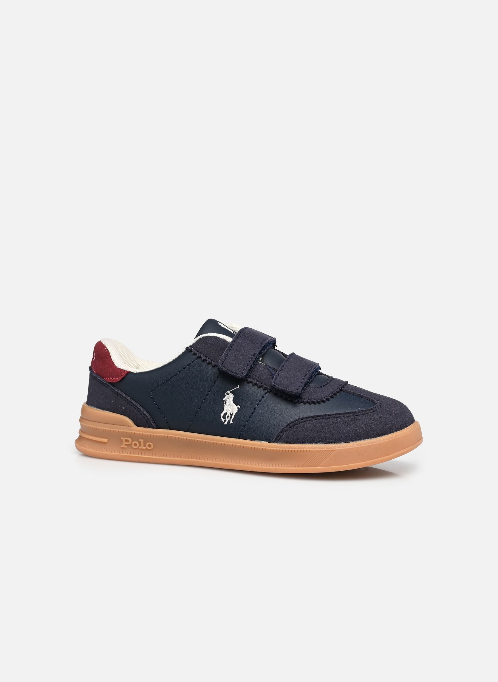 Baskets basses Hollis Ez garçon bleu Polo Ralph Lauren Baskets basses Hollis Ez garçon bleu NAVY SMOOTH/ DARK NAVY MICRO/