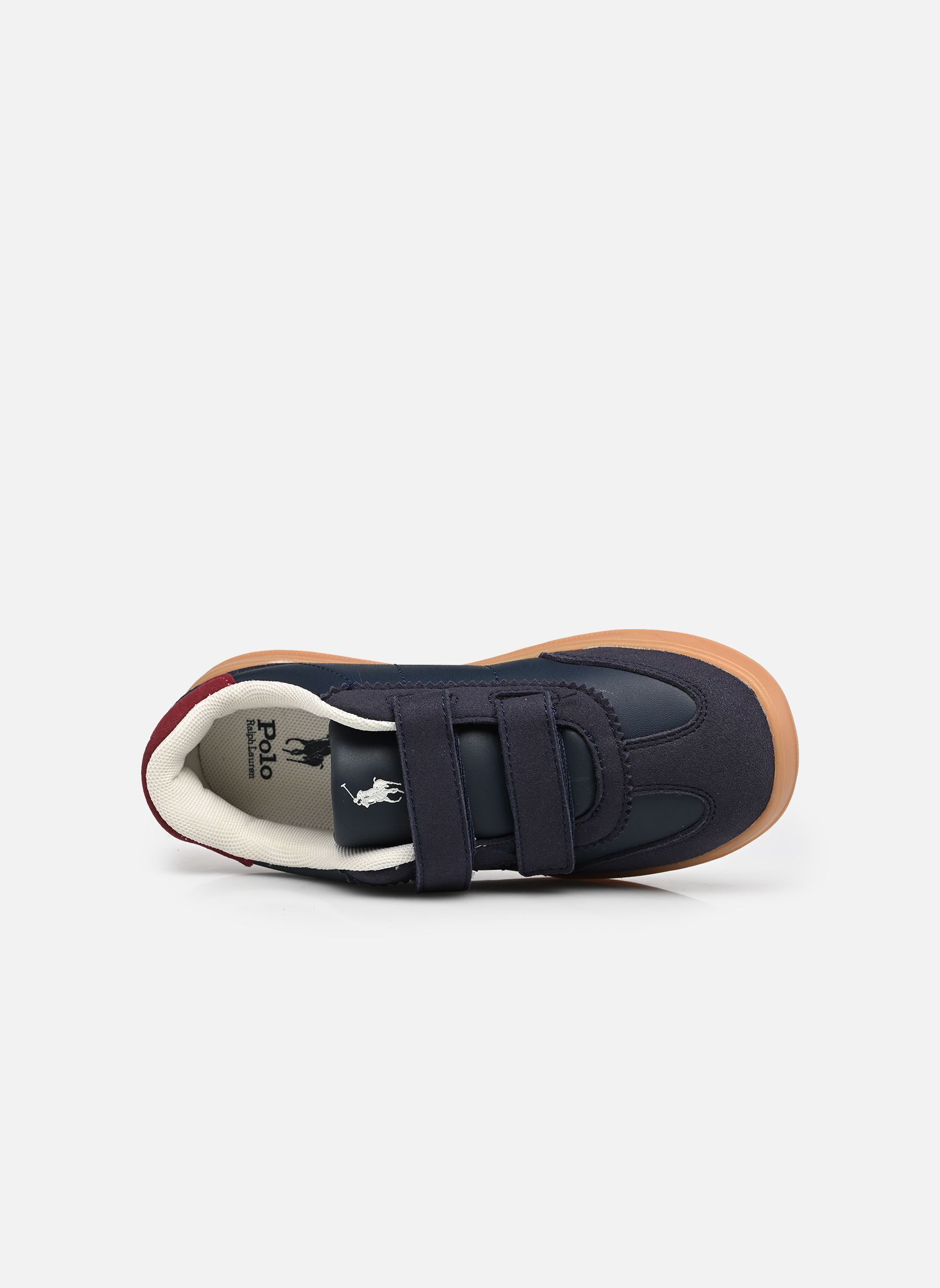 Baskets basses Hollis Ez garçon bleu Polo Ralph Lauren Baskets basses Hollis Ez garçon bleu NAVY SMOOTH/ DARK NAVY MICRO/