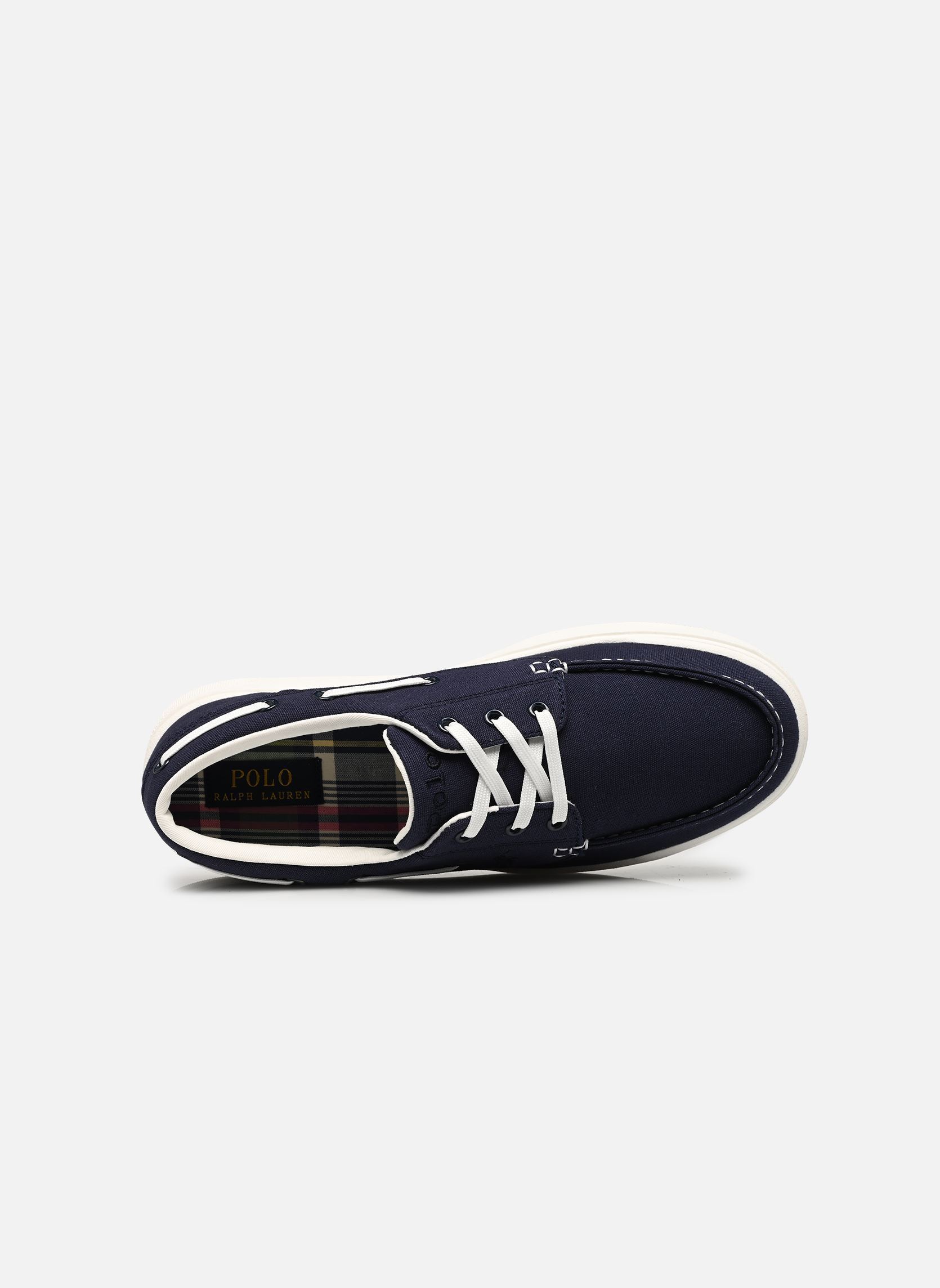 Stadsschoenen Briar Boat jongens blauw Polo Ralph Lauren Stadsschoenen Briar Boat jongens blauw NAVY CANVAS W/ WHITE PP