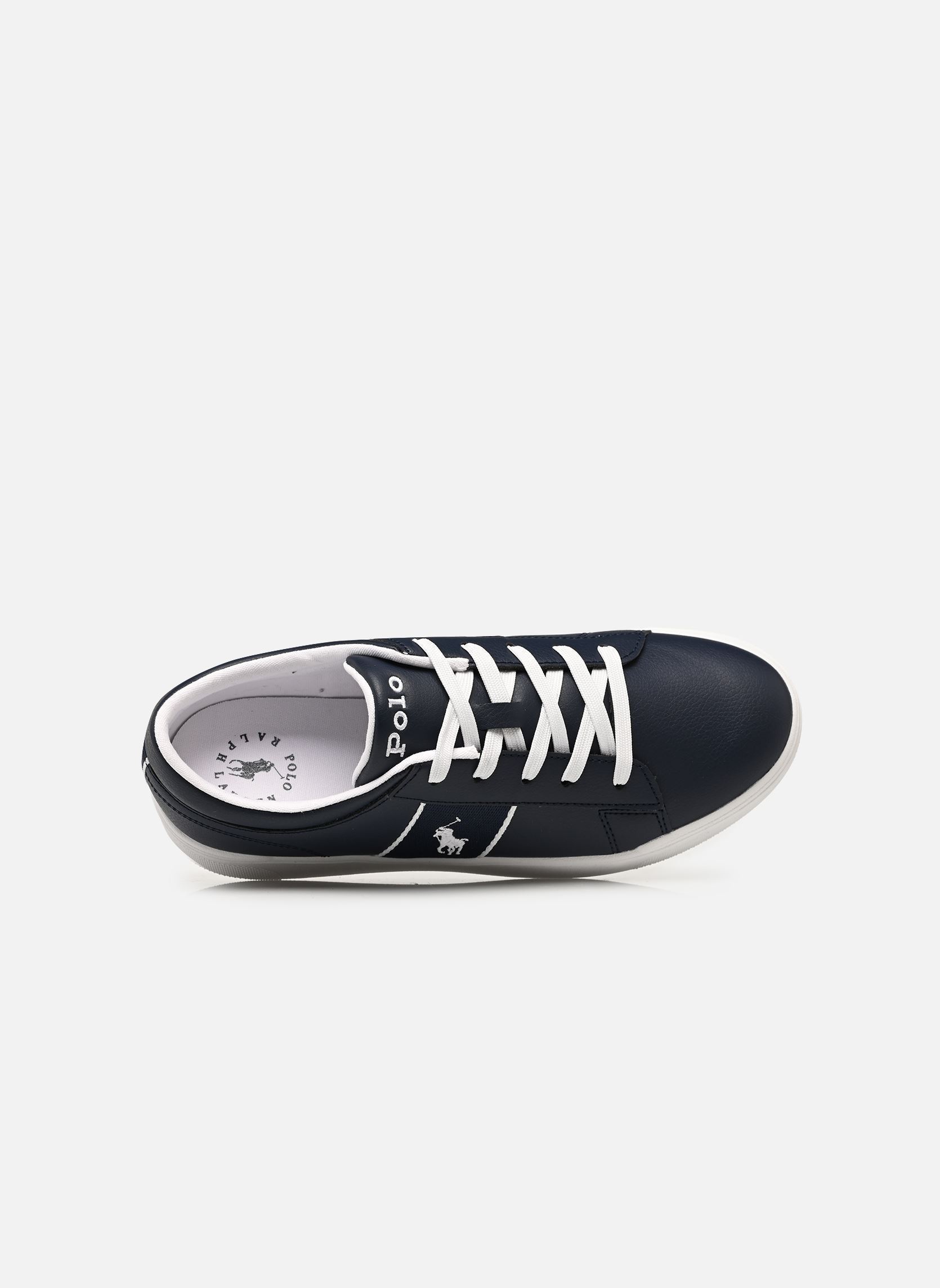 Lage sneakers Frazier II jongens blauw Polo Ralph Lauren Lage sneakers Frazier II jongens blauw NAVY TUMBLED/WHITE W/ WHITE PP