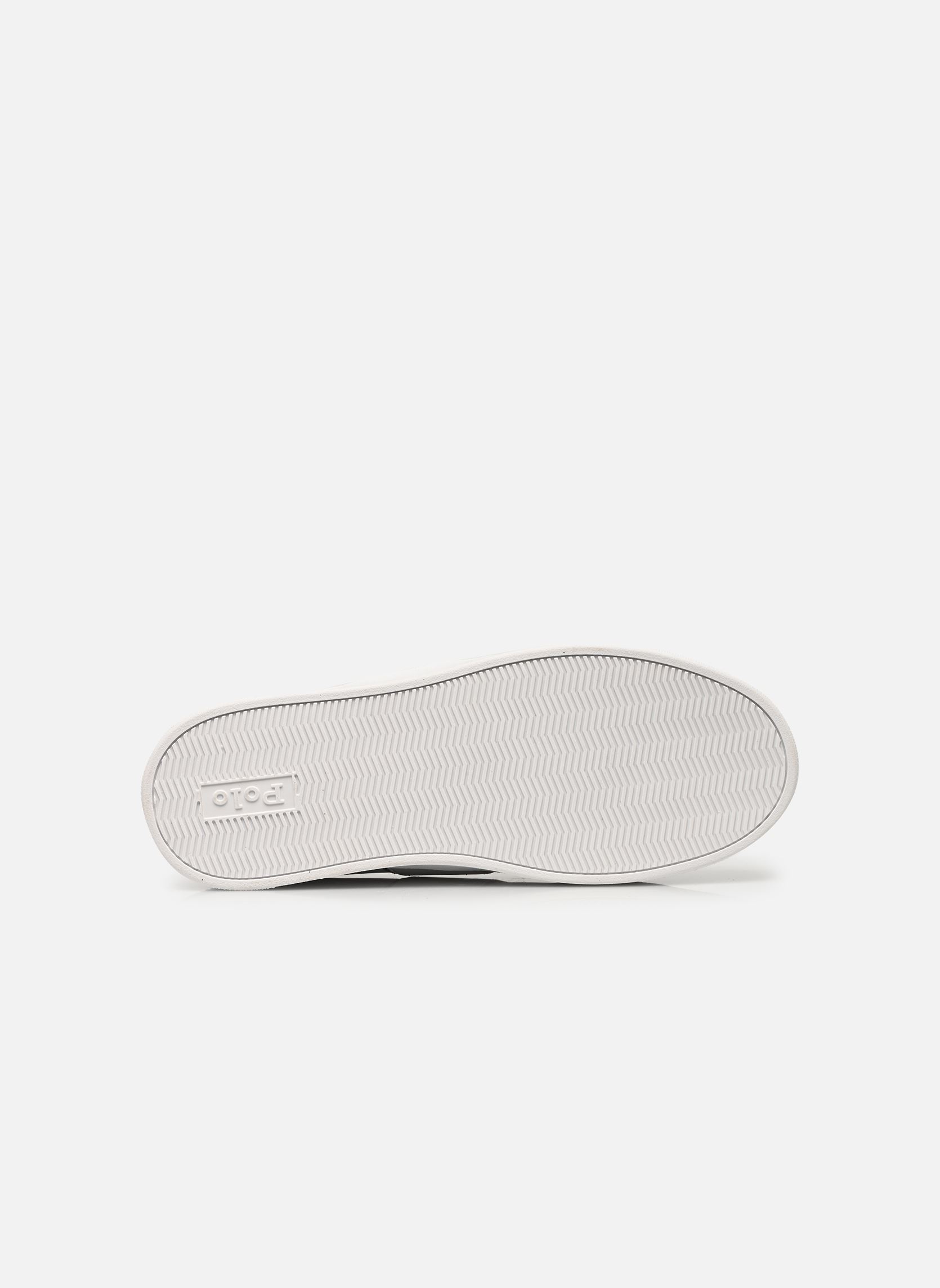 Baskets basses Frazier II fille blanc Polo Ralph Lauren Baskets basses Frazier II fille blanc WHITE SMOOTH/GOLD GLITTER W/ G