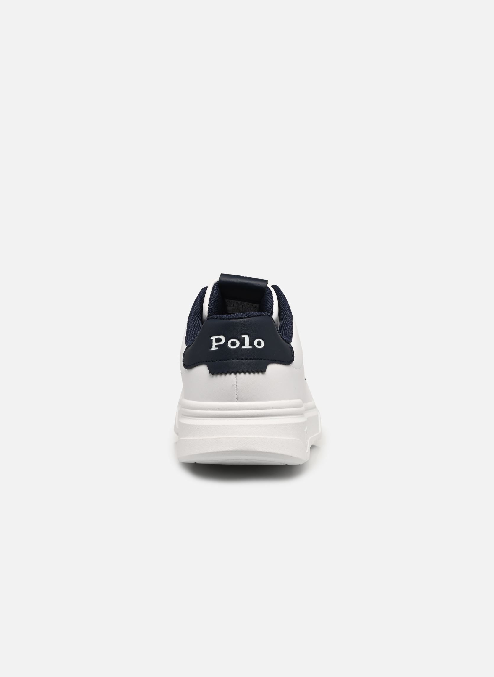 Niedrige Sneaker Heritage Court Super jungen weiß Polo Ralph Lauren Niedrige Sneaker Heritage Court Super jungen weiß WHITE SMOOTH/NAVY W/ NAVY PP