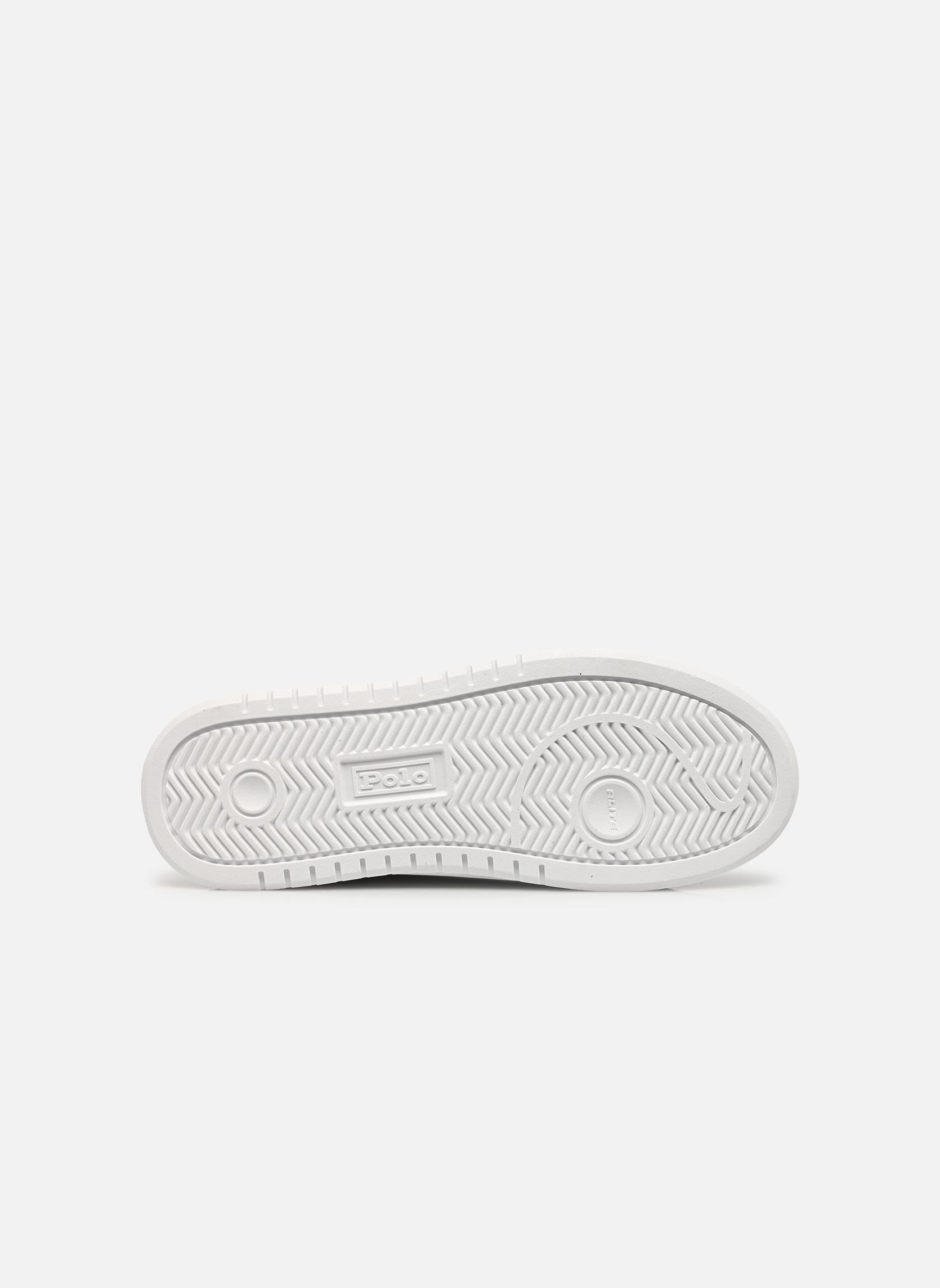 Niedrige Sneaker Heritage Court Super jungen weiß Polo Ralph Lauren Niedrige Sneaker Heritage Court Super jungen weiß WHITE SMOOTH/NAVY W/ NAVY PP