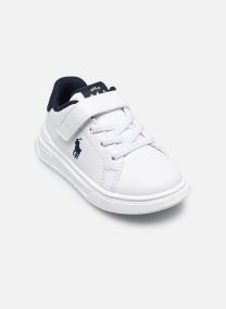 Baskets basses Heritage Court Super PS garçon blanc Polo Ralph Lauren Baskets basses Heritage Court Super PS garçon blanc WHITE SMOOTH/NAVY W/ NAVY PP