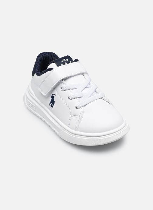 Polo Ralph Lauren Baskets basses Heritage Court Super PS garçon blanc