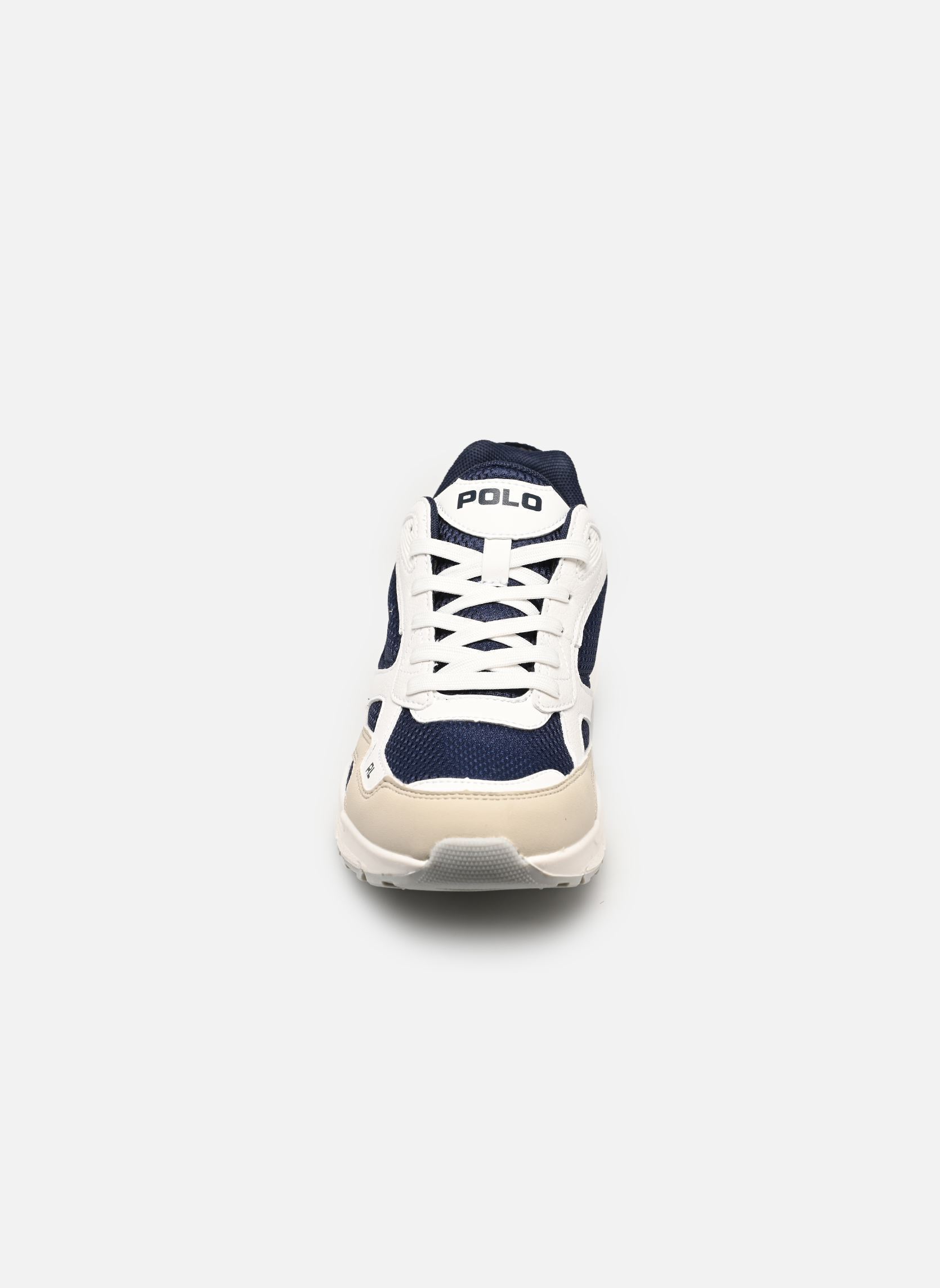 Sneaker Trackster 275 jungen weiß Polo Ralph Lauren Sneaker Trackster 275 jungen weiß PAPER WHITE SMOOTH/NAVY MESH/C