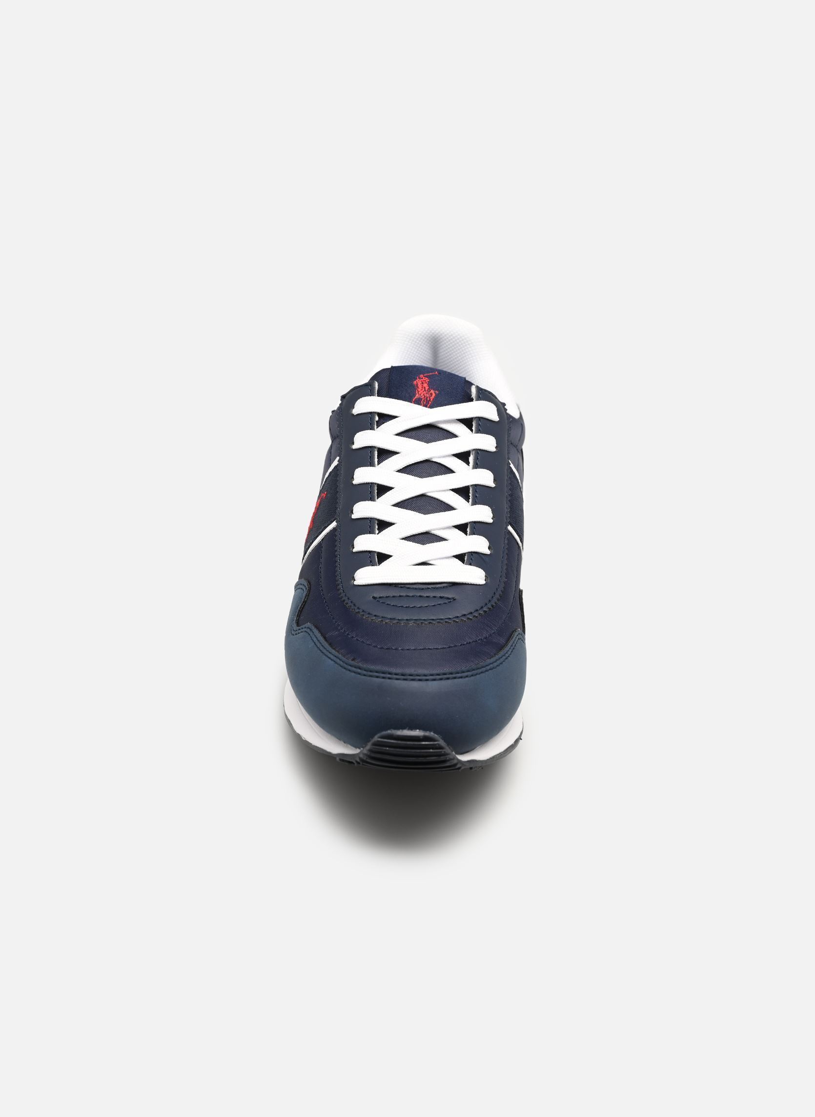 Baskets Train 89 Sport II garçon bleu Polo Ralph Lauren Baskets Train 89 Sport II garçon bleu NAVY NYLON/NAVYSMOOTH/WHITE W/