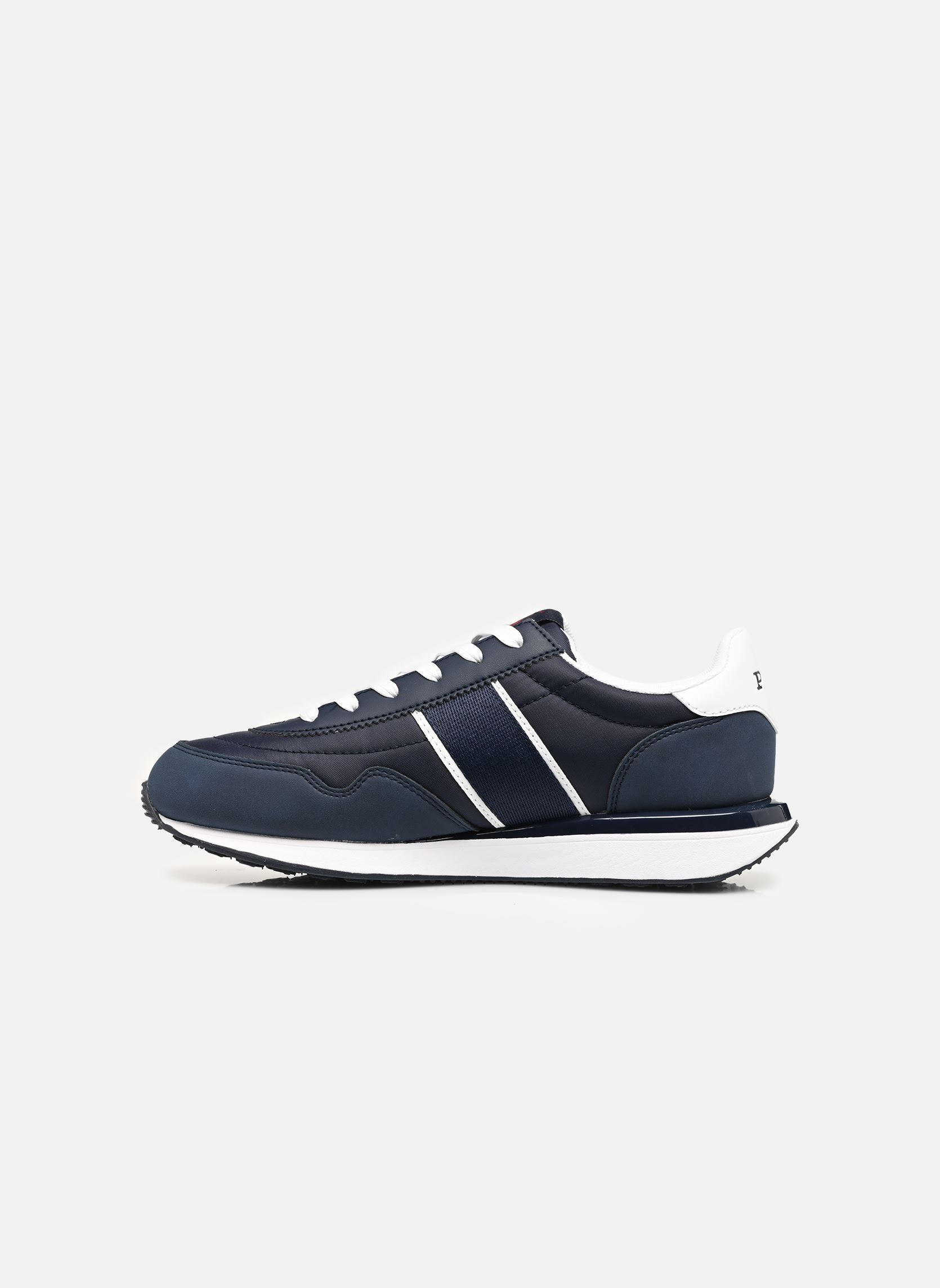 Baskets Train 89 Sport II garçon bleu Polo Ralph Lauren Baskets Train 89 Sport II garçon bleu NAVY NYLON/NAVYSMOOTH/WHITE W/