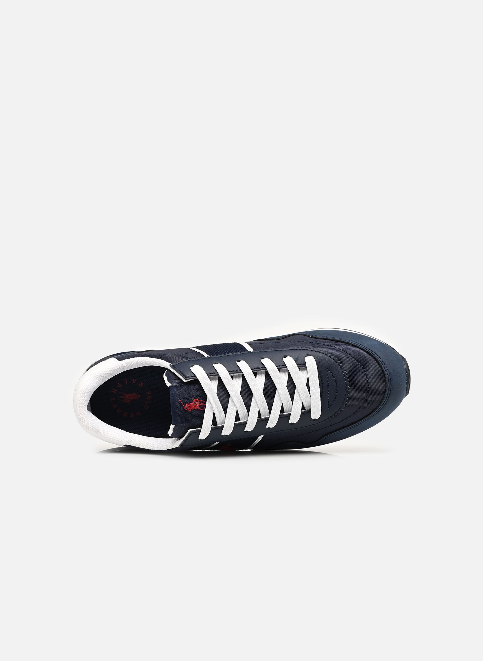 Baskets Train 89 Sport II garçon bleu Polo Ralph Lauren Baskets Train 89 Sport II garçon bleu NAVY NYLON/NAVYSMOOTH/WHITE W/