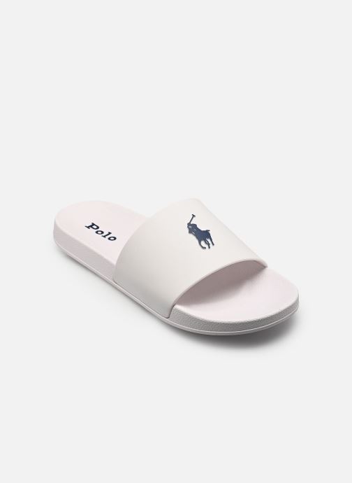 Polo Ralph Lauren Mules et sabots Lennon blanc
