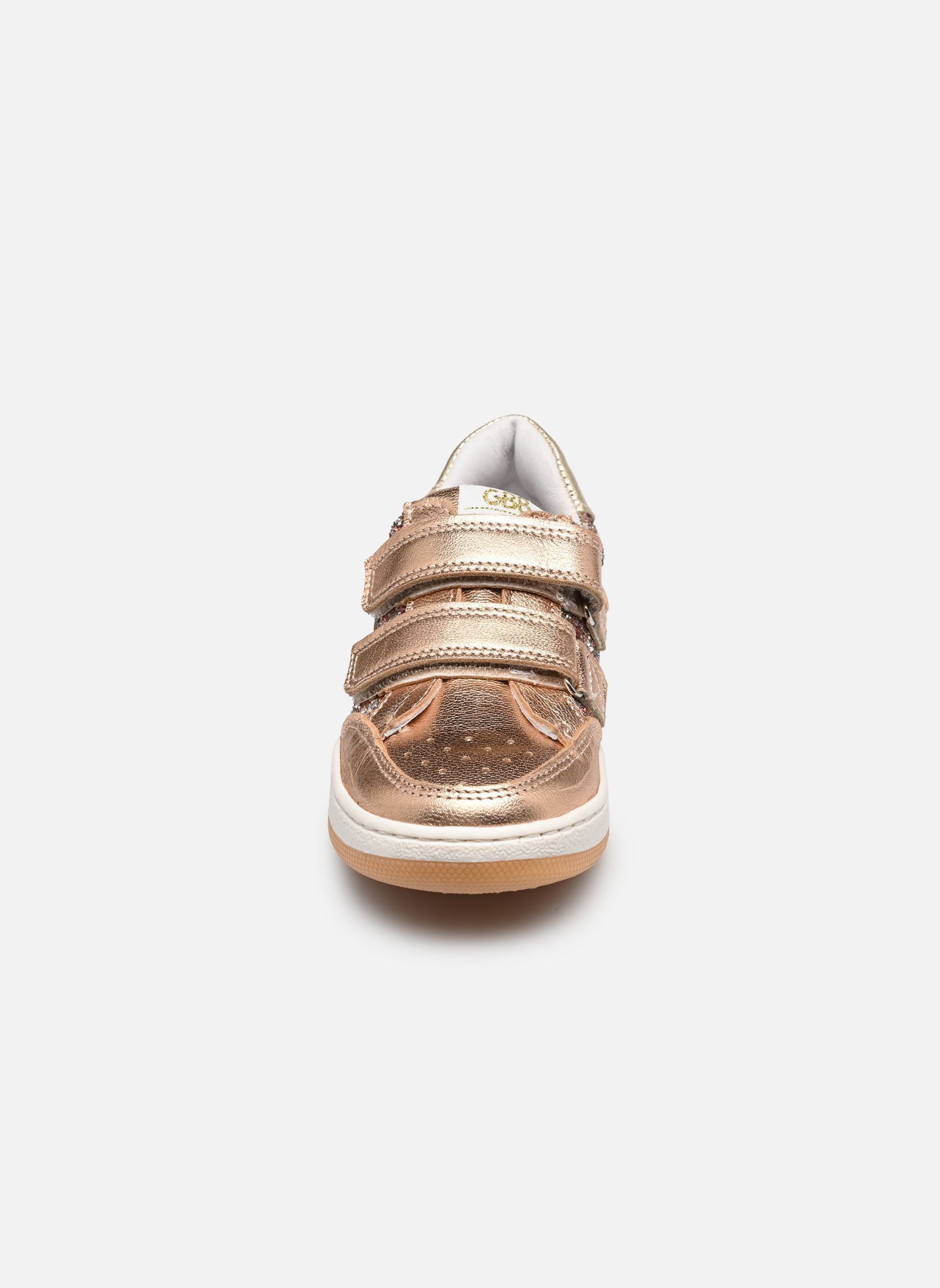 Niedrige Sneaker Dynamique mädchen silber GBB Niedrige Sneaker Dynamique mädchen silber Vte Blanc-Cuivre-Or