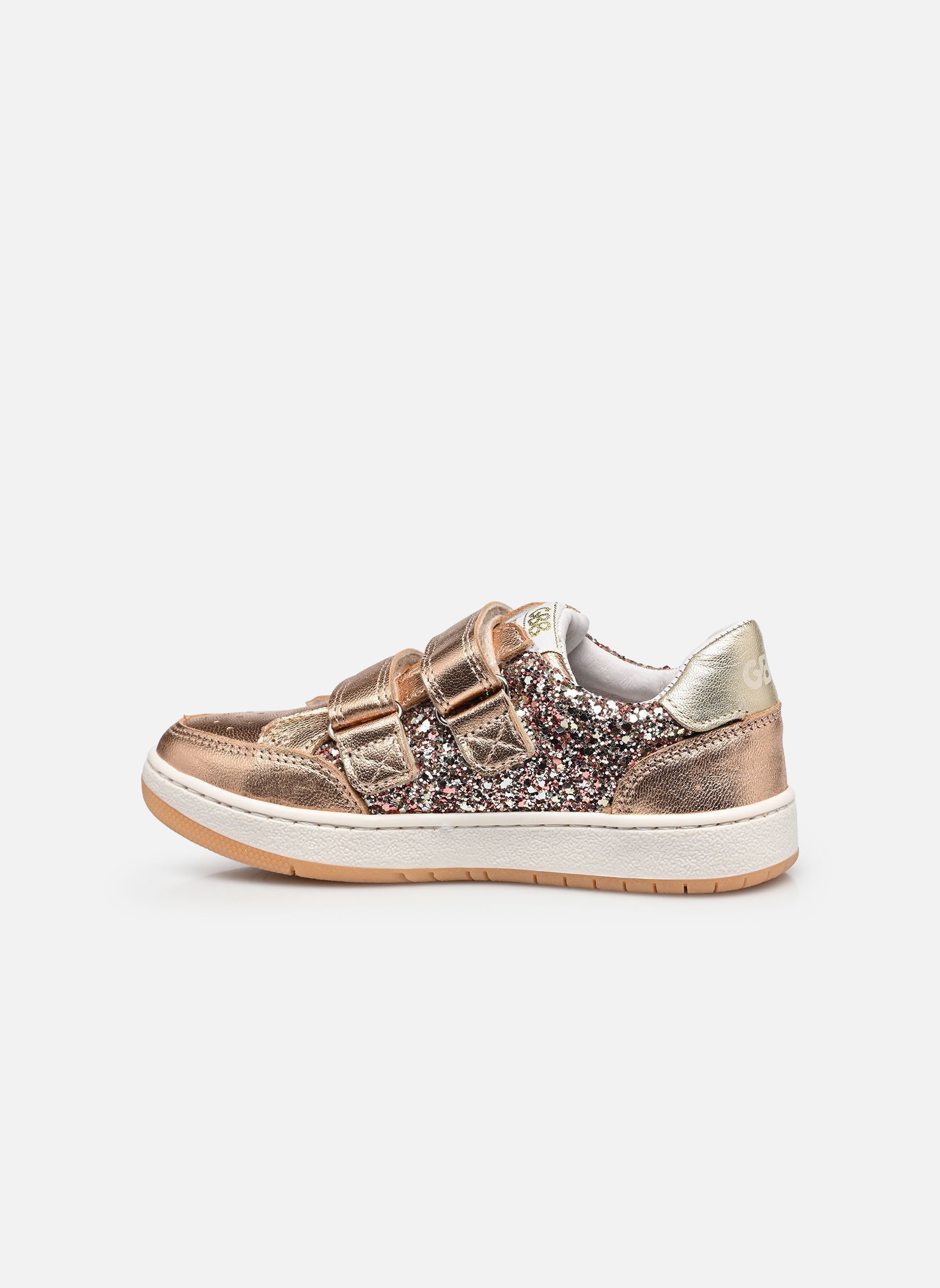 Niedrige Sneaker Dynamique mädchen silber GBB Niedrige Sneaker Dynamique mädchen silber Vte Blanc-Cuivre-Or