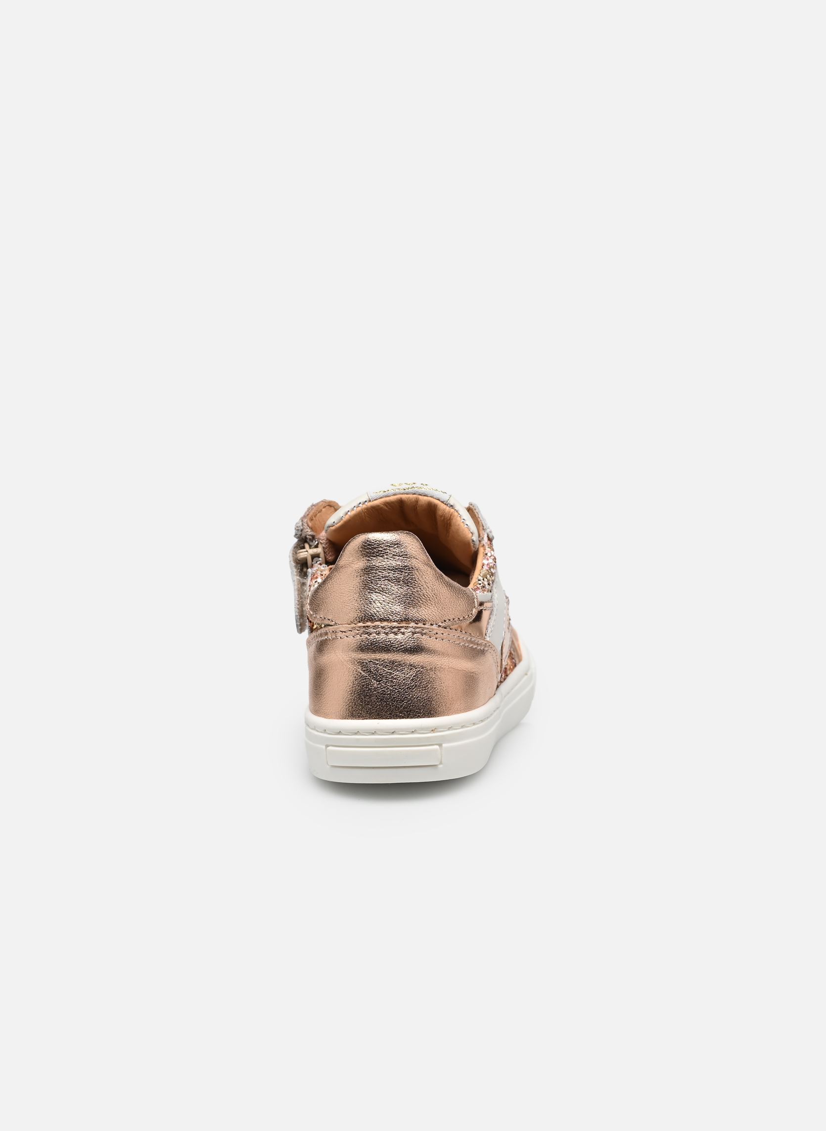 Baskets basses Florine fille argent GBB Baskets basses Florine fille argent VTS BLANC-PAILLETTE MULTI