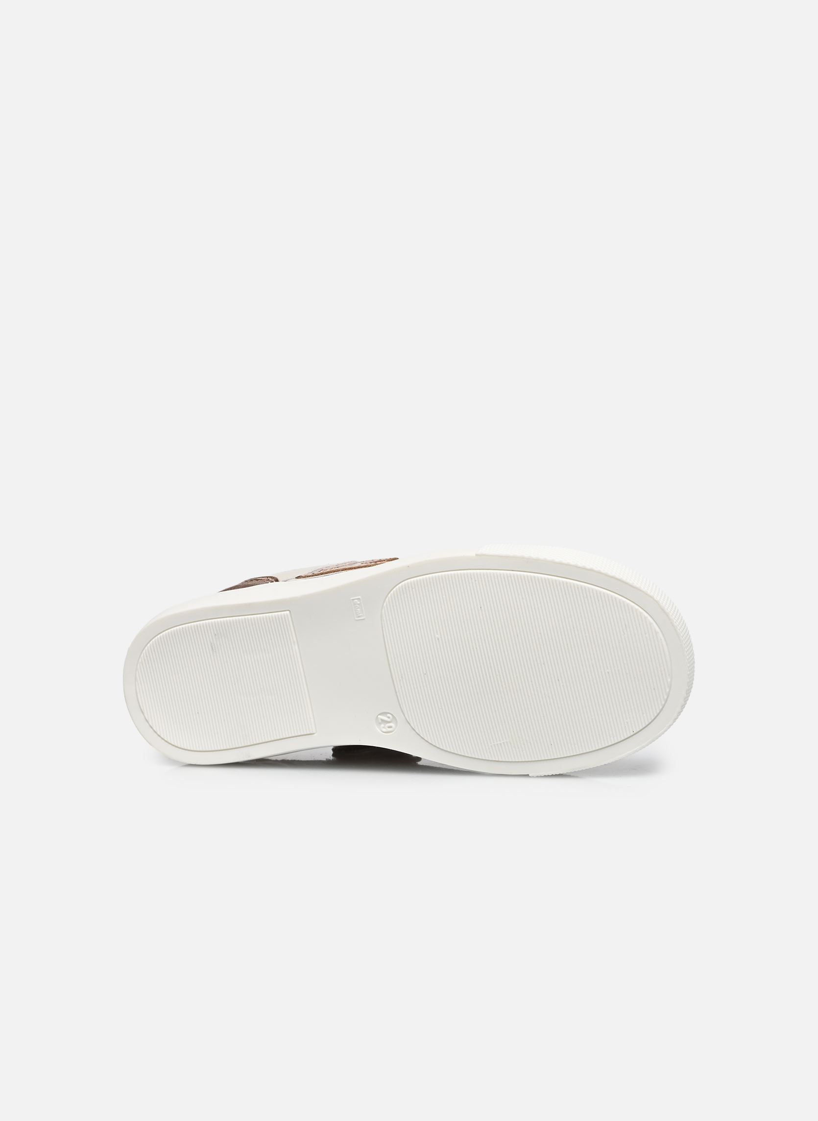 Baskets basses Florine fille argent GBB Baskets basses Florine fille argent VTS BLANC-PAILLETTE MULTI