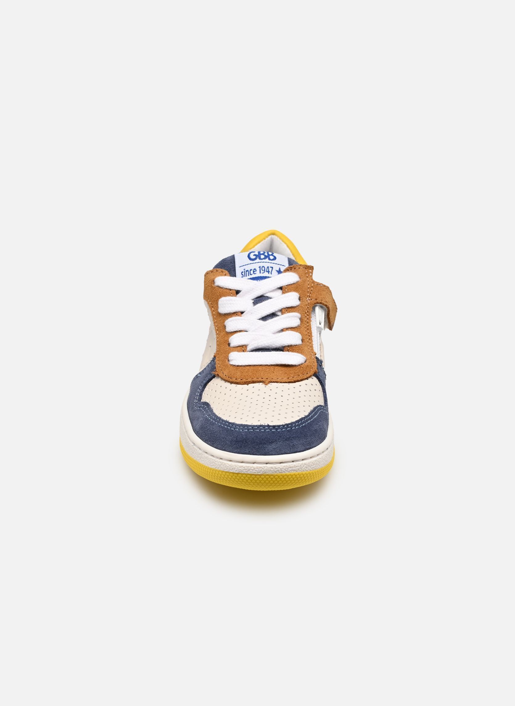 Baskets basses Tocani garçon multicolore GBB Baskets basses Tocani garçon multicolore Vte Blanc-Jean-Orange