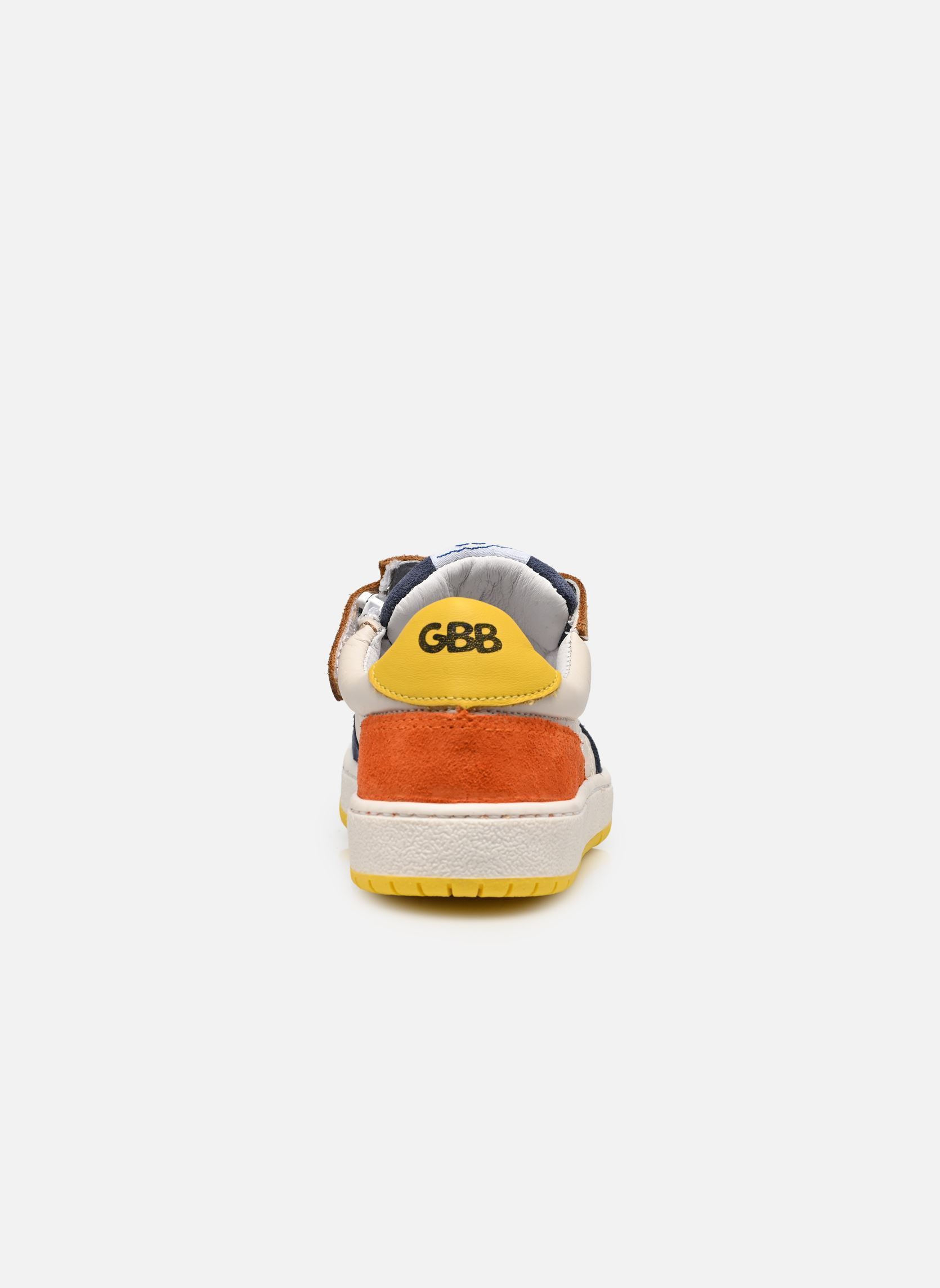 Baskets basses Tocani garçon multicolore GBB Baskets basses Tocani garçon multicolore Vte Blanc-Jean-Orange