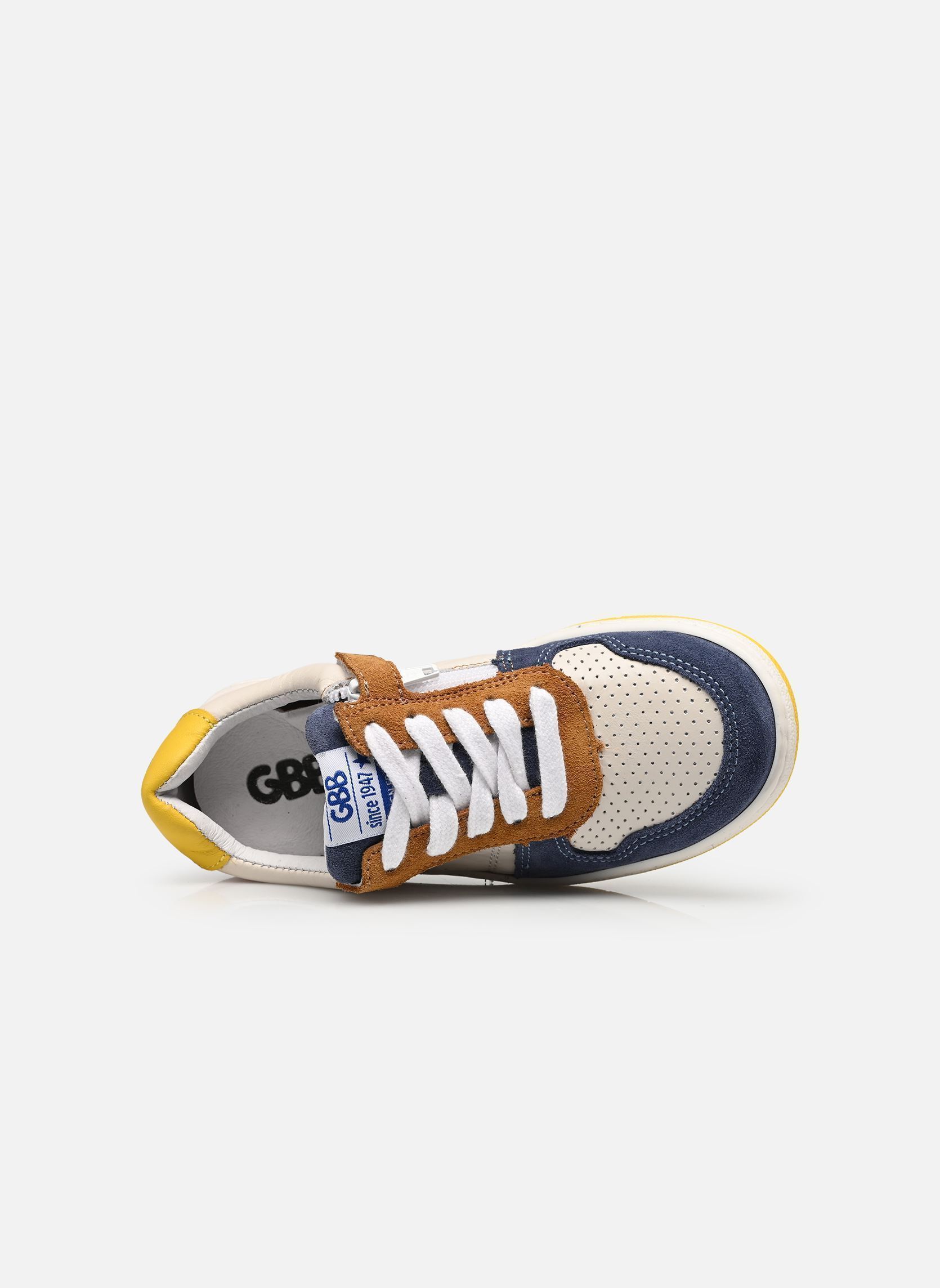 Baskets basses Tocani garçon multicolore GBB Baskets basses Tocani garçon multicolore Vte Blanc-Jean-Orange