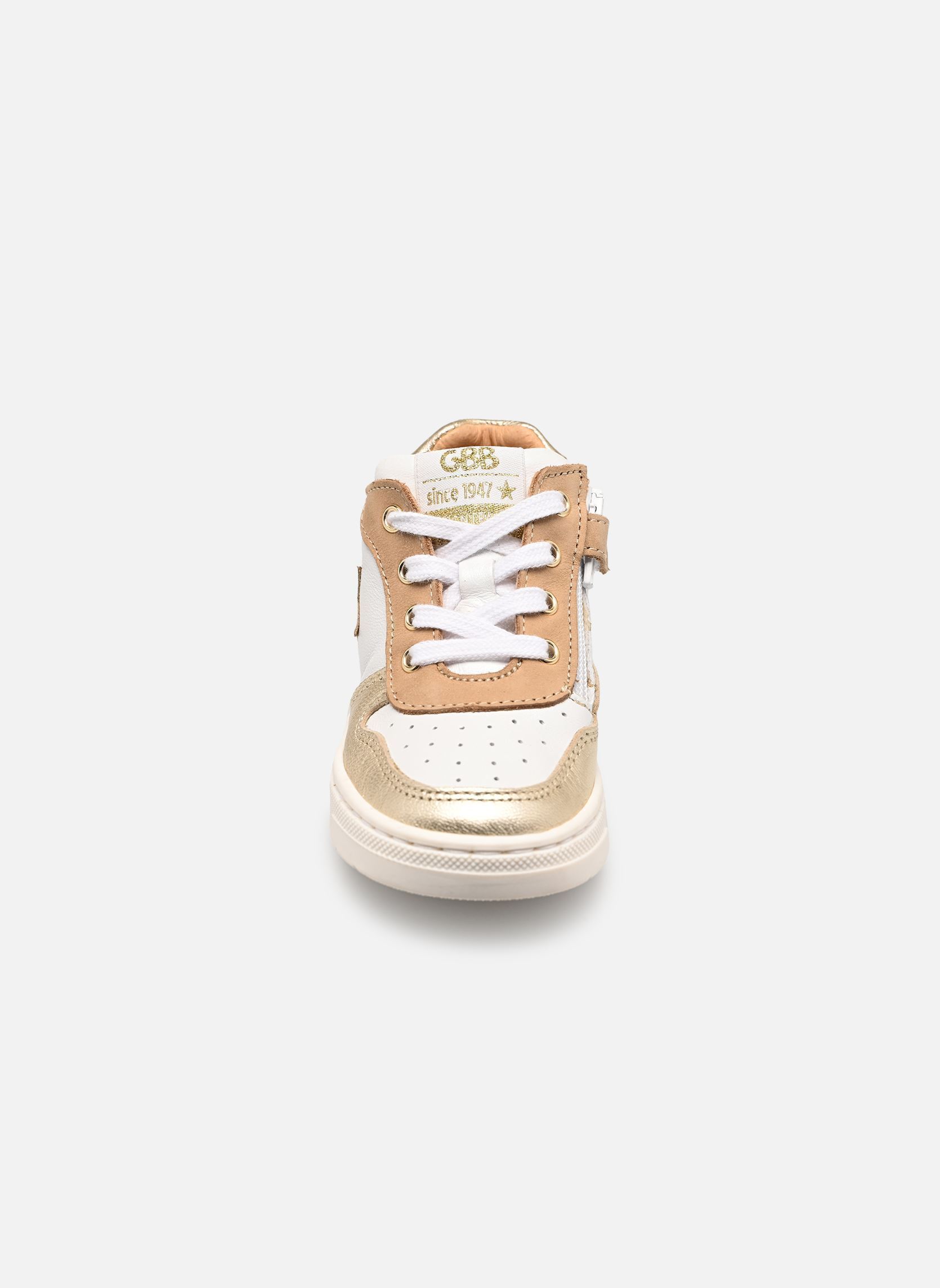 Baskets hautes Givre fille or et bronze GBB Baskets hautes Givre fille or et bronze Vts Blanc-Or