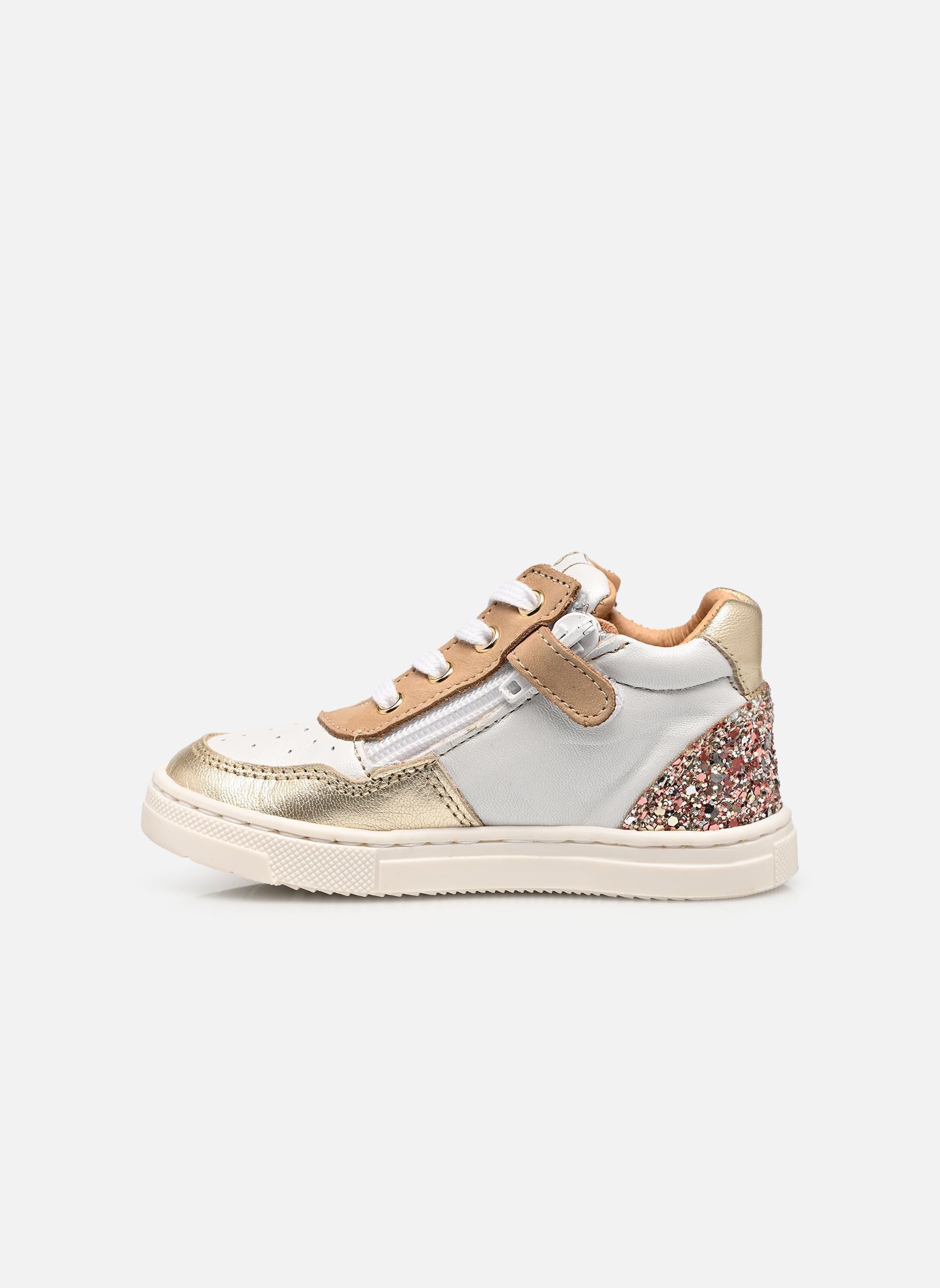 Baskets hautes Givre fille or et bronze GBB Baskets hautes Givre fille or et bronze Vts Blanc-Or