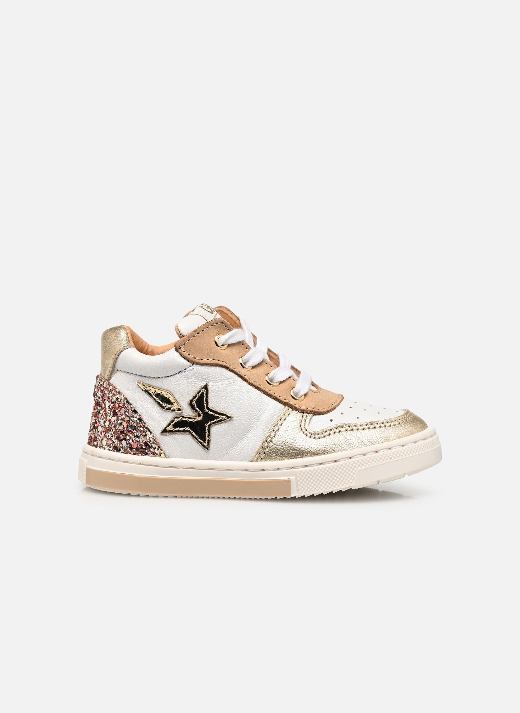 Baskets hautes Givre fille or et bronze GBB Baskets hautes Givre fille or et bronze Vts Blanc-Or