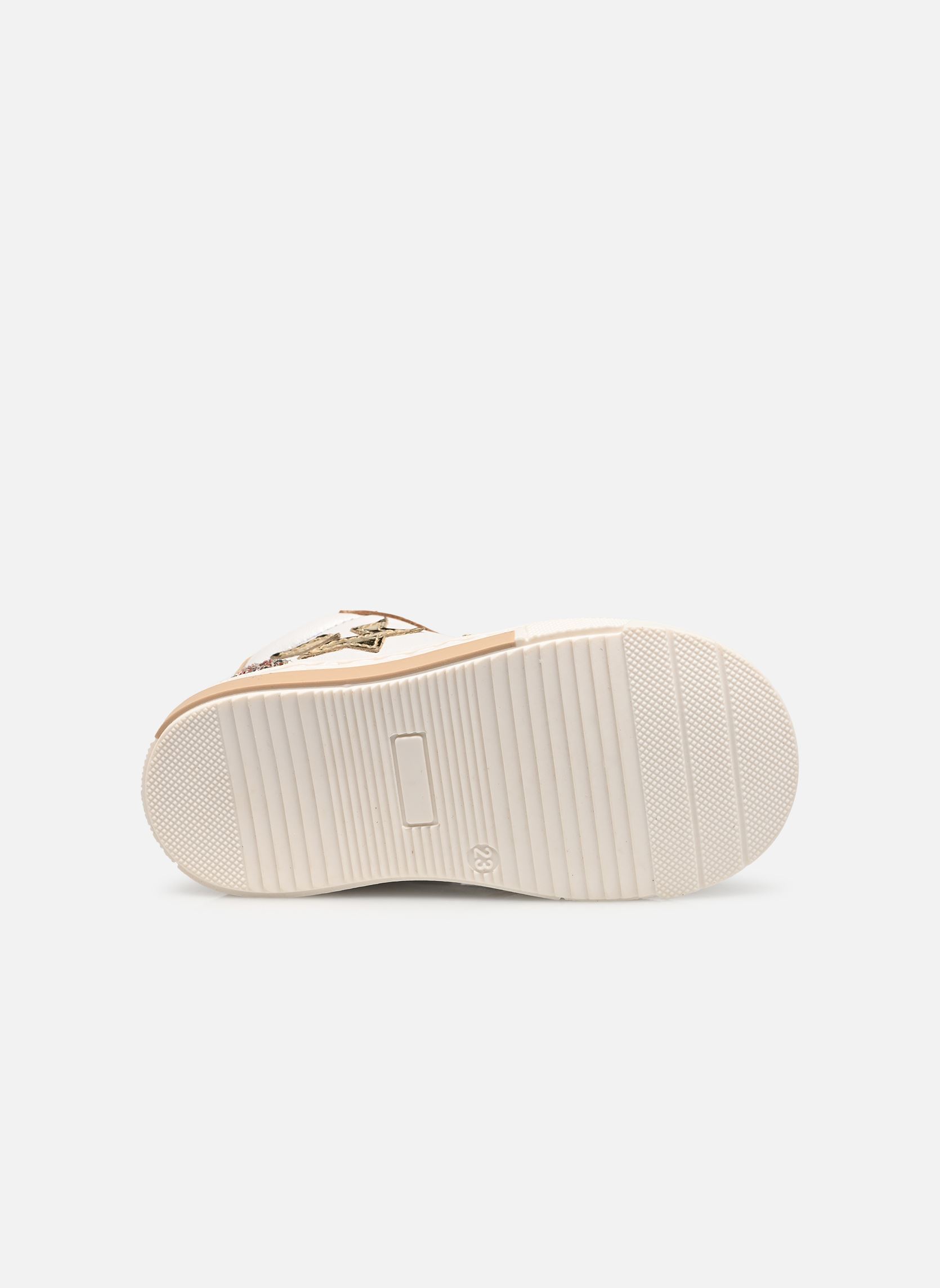 Baskets hautes Givre fille or et bronze GBB Baskets hautes Givre fille or et bronze Vts Blanc-Or