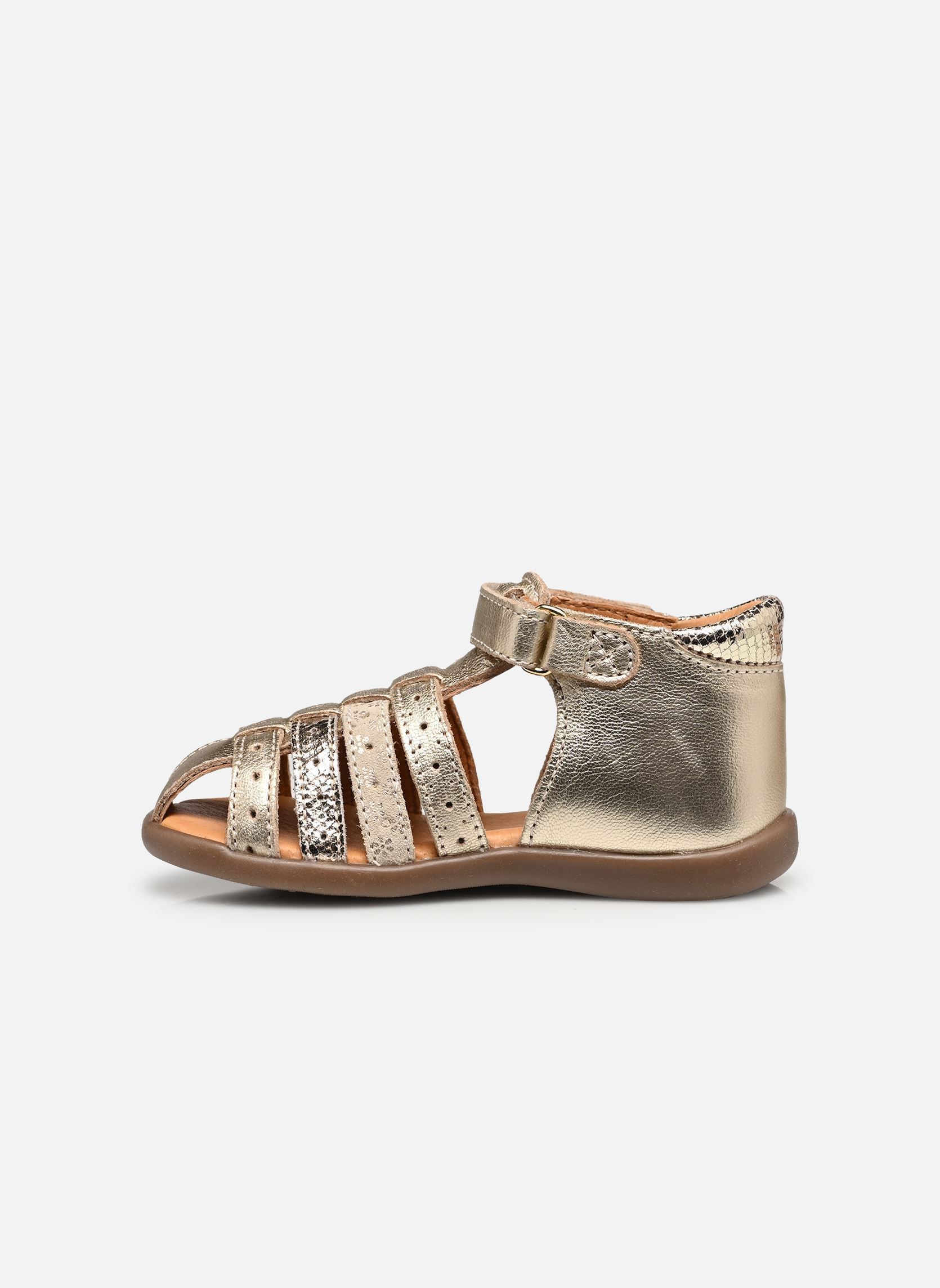 Sandalen Jinette mädchen gold und bronze GBB Sandalen Jinette mädchen gold und bronze Vte Or Beige